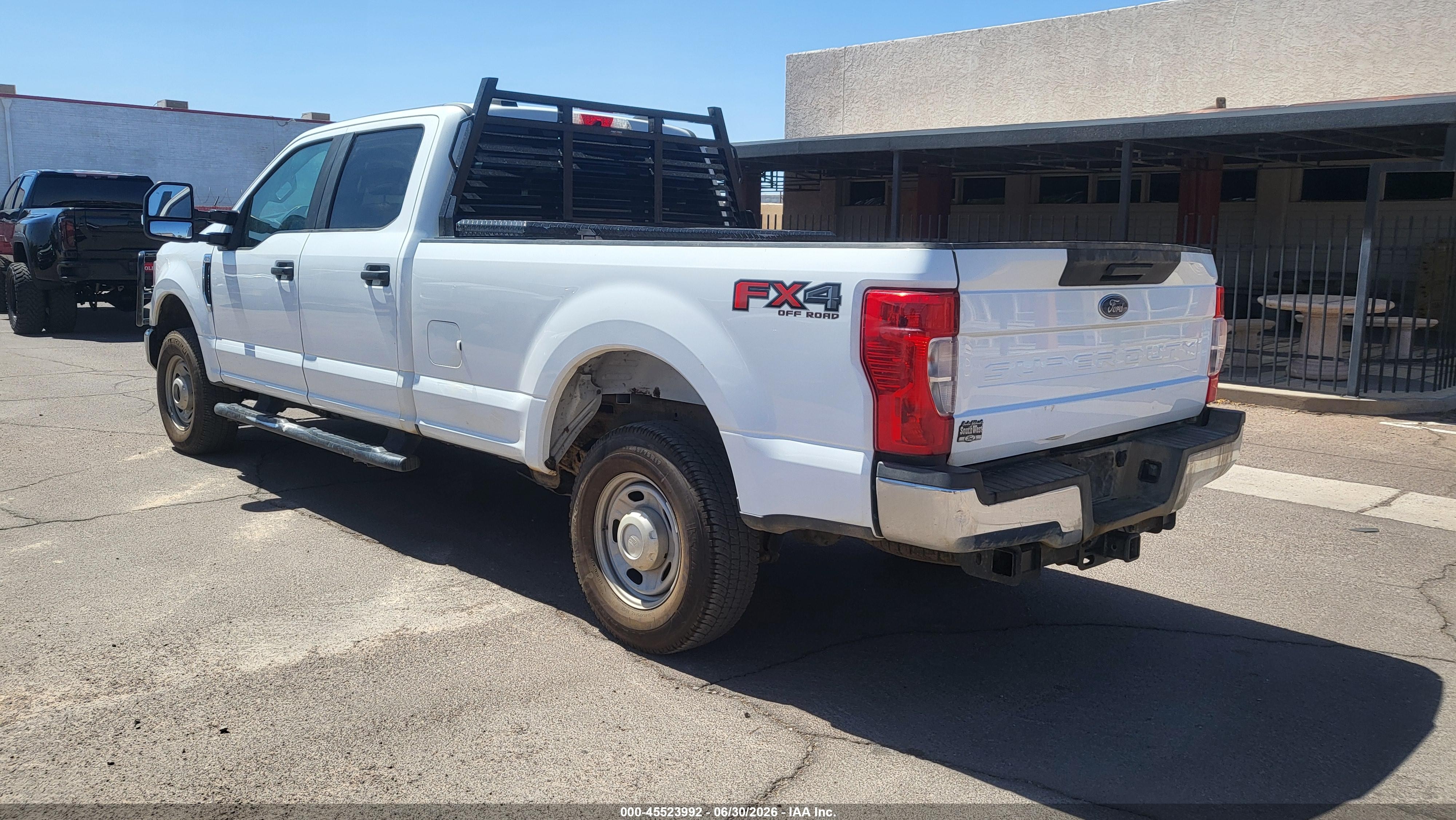 2022 Ford F-250 VIN 1FT7W2BN9NEF63849 IAAI salvage auction — Normal Wear, Clear (Arizona), sold $15,400 on 2026-07-07 (photo 3)