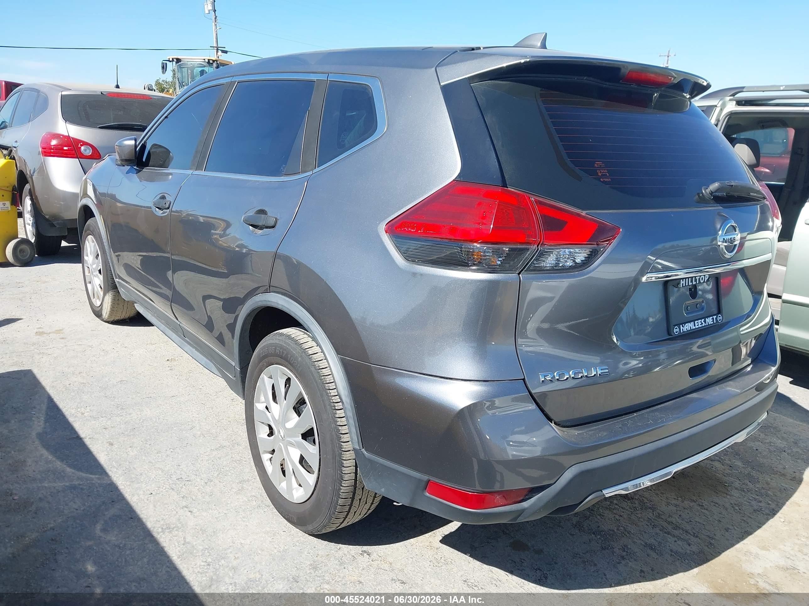 2020 Nissan Rogue Sport VIN JN8AT2MT3LW043751 IAAI salvage auction — Normal Wear, Clear - Dealer Only (California), sold $1,900 on 2026-07-09 (photo 3)