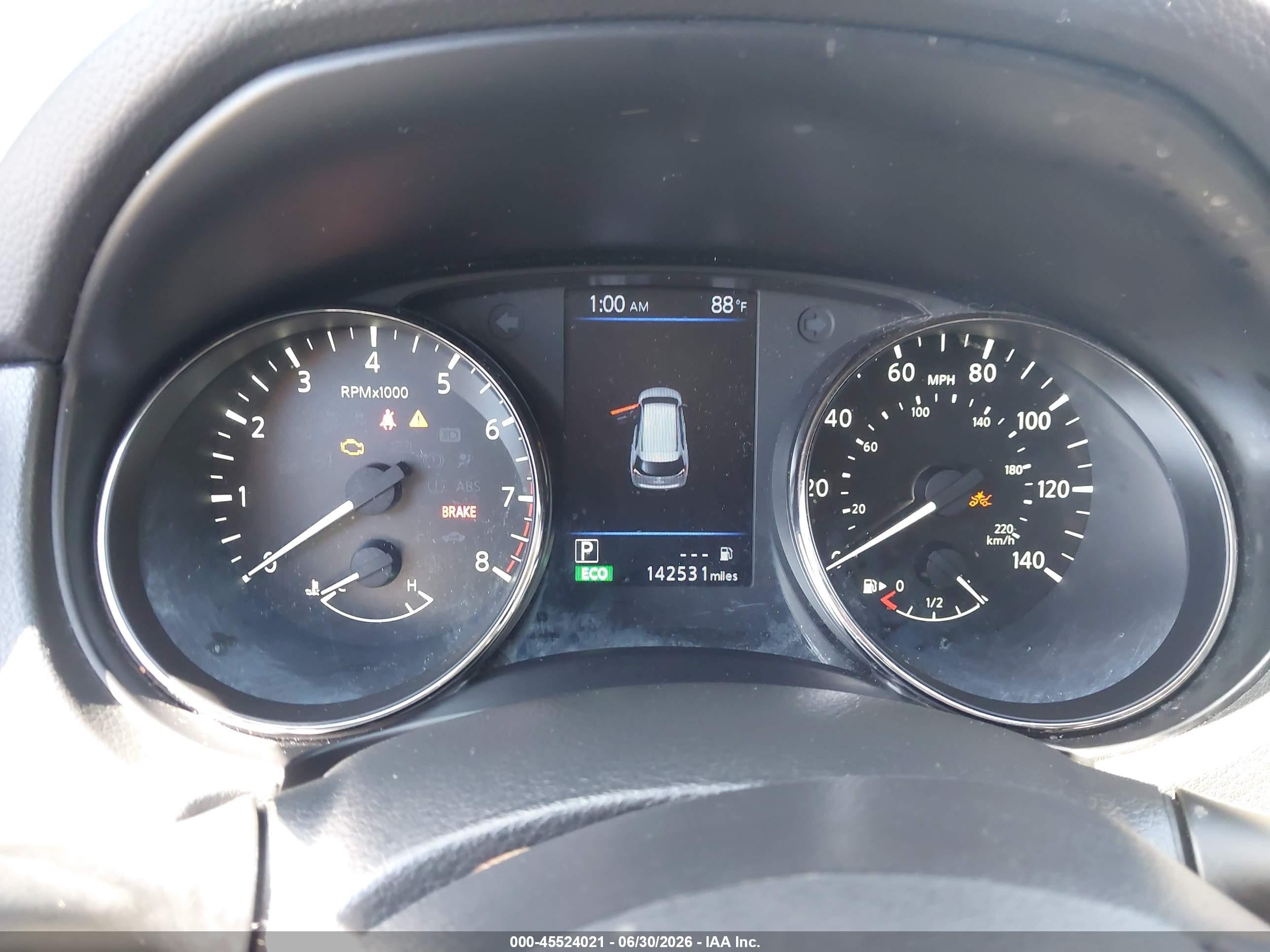 2020 Nissan Rogue Sport VIN JN8AT2MT3LW043751 IAAI salvage auction — Normal Wear, Clear - Dealer Only (California), sold $1,900 on 2026-07-09 (photo 7)