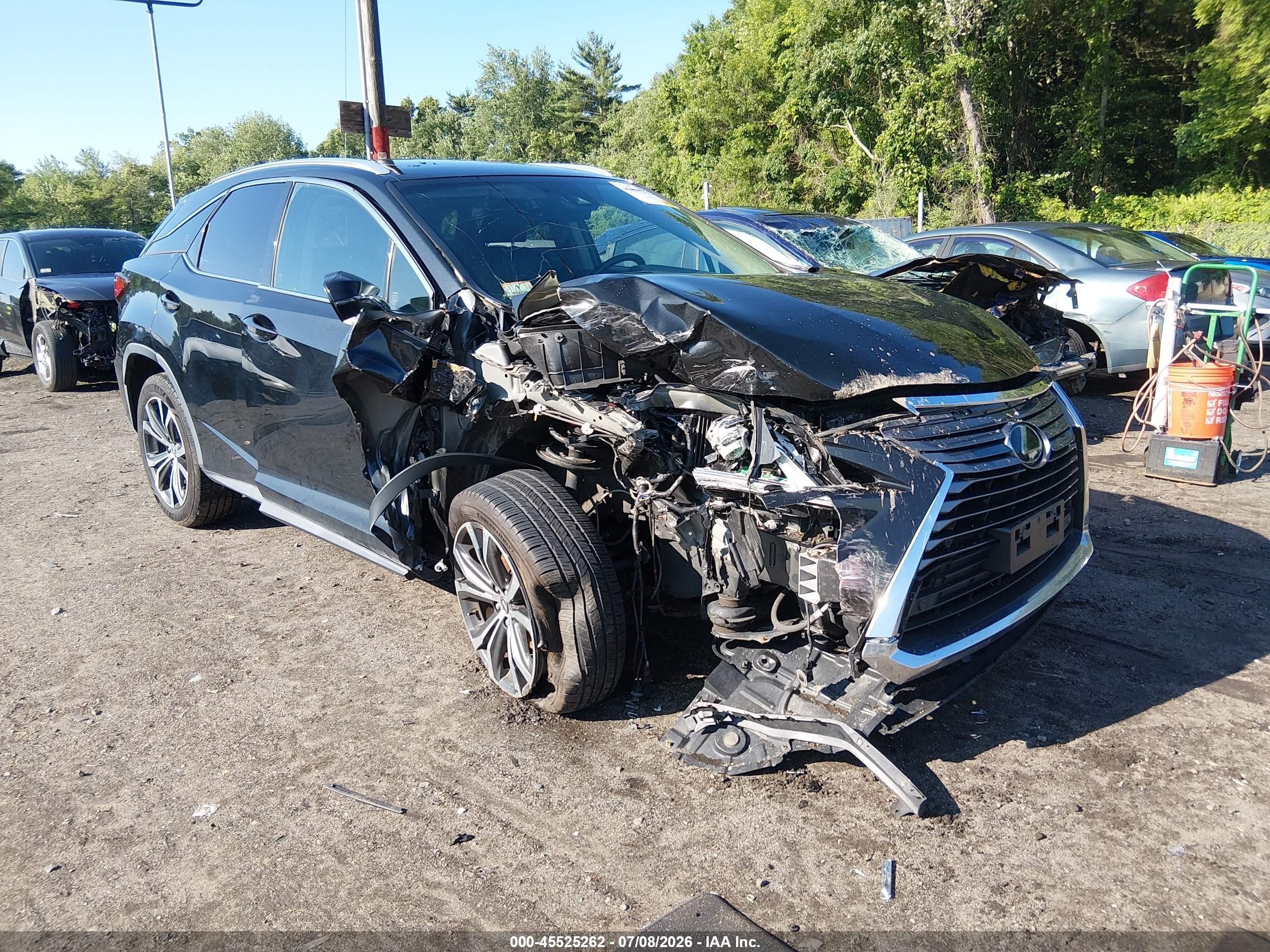 2019 Lexus RX 350 VIN JTJBZMCA7K2042017 — IAAI salvage auction photo