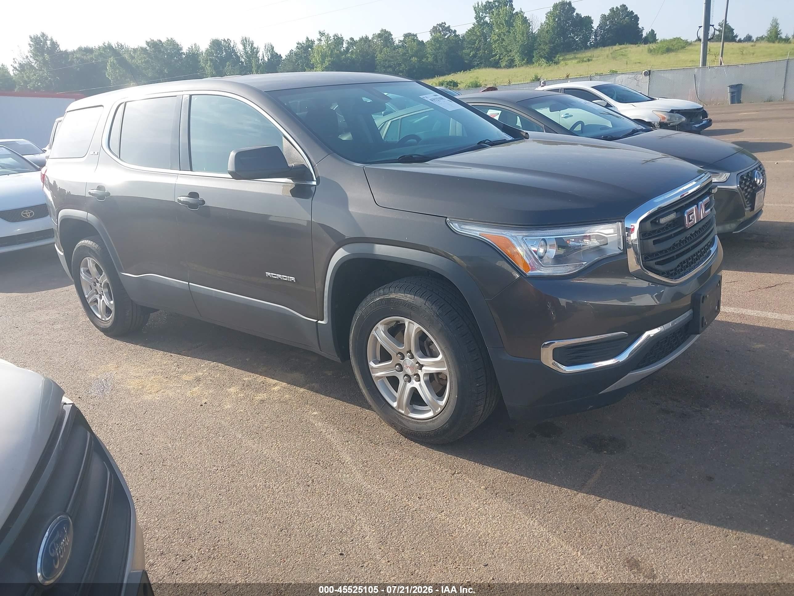 2019 GMC Acadia VIN 1GKKNRLA4KZ285663 — IAAI salvage auction photo