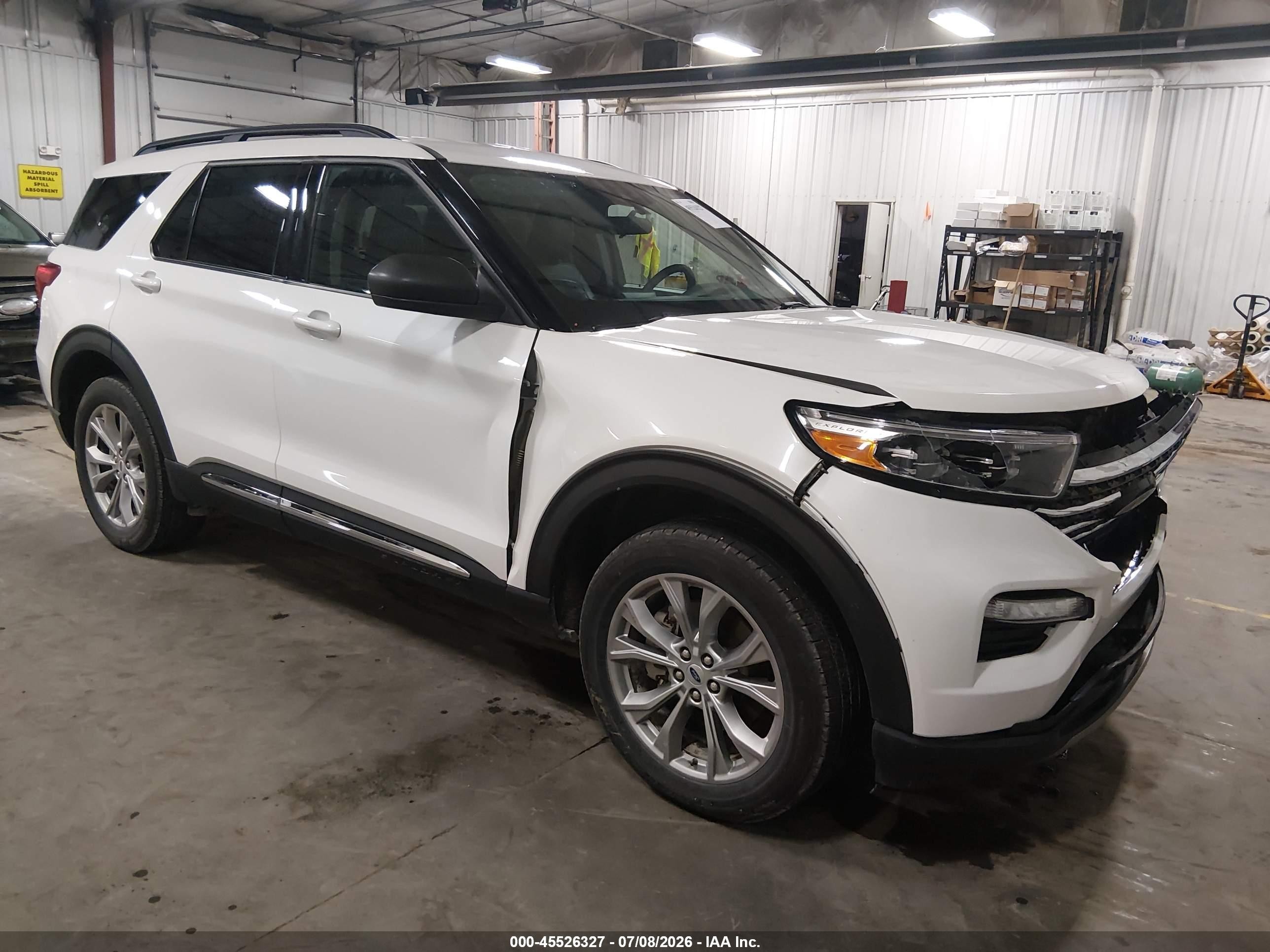2023 Ford Explorer VIN 1FMSK8DH4PGA42637 — IAAI salvage auction photo