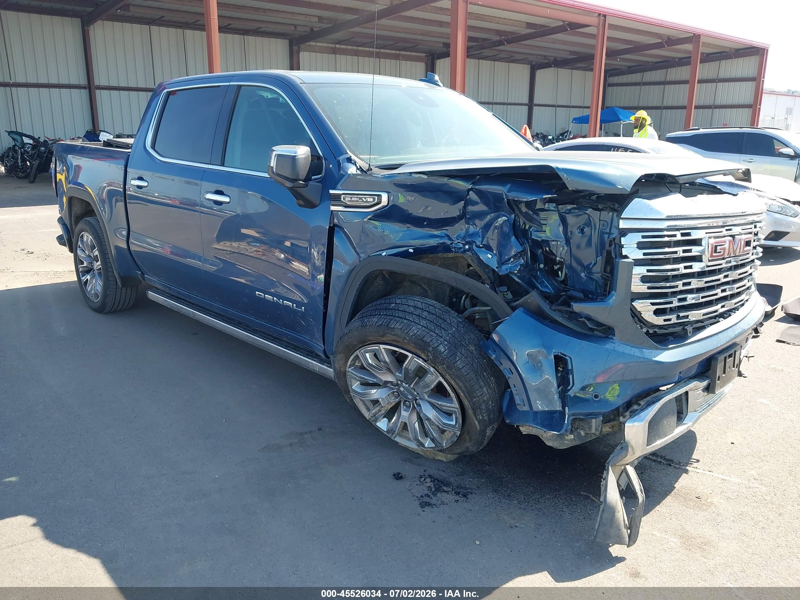 2025 GMC Sierra 1500 VIN 1GTUUGED7SZ267161 — IAAI salvage auction photo