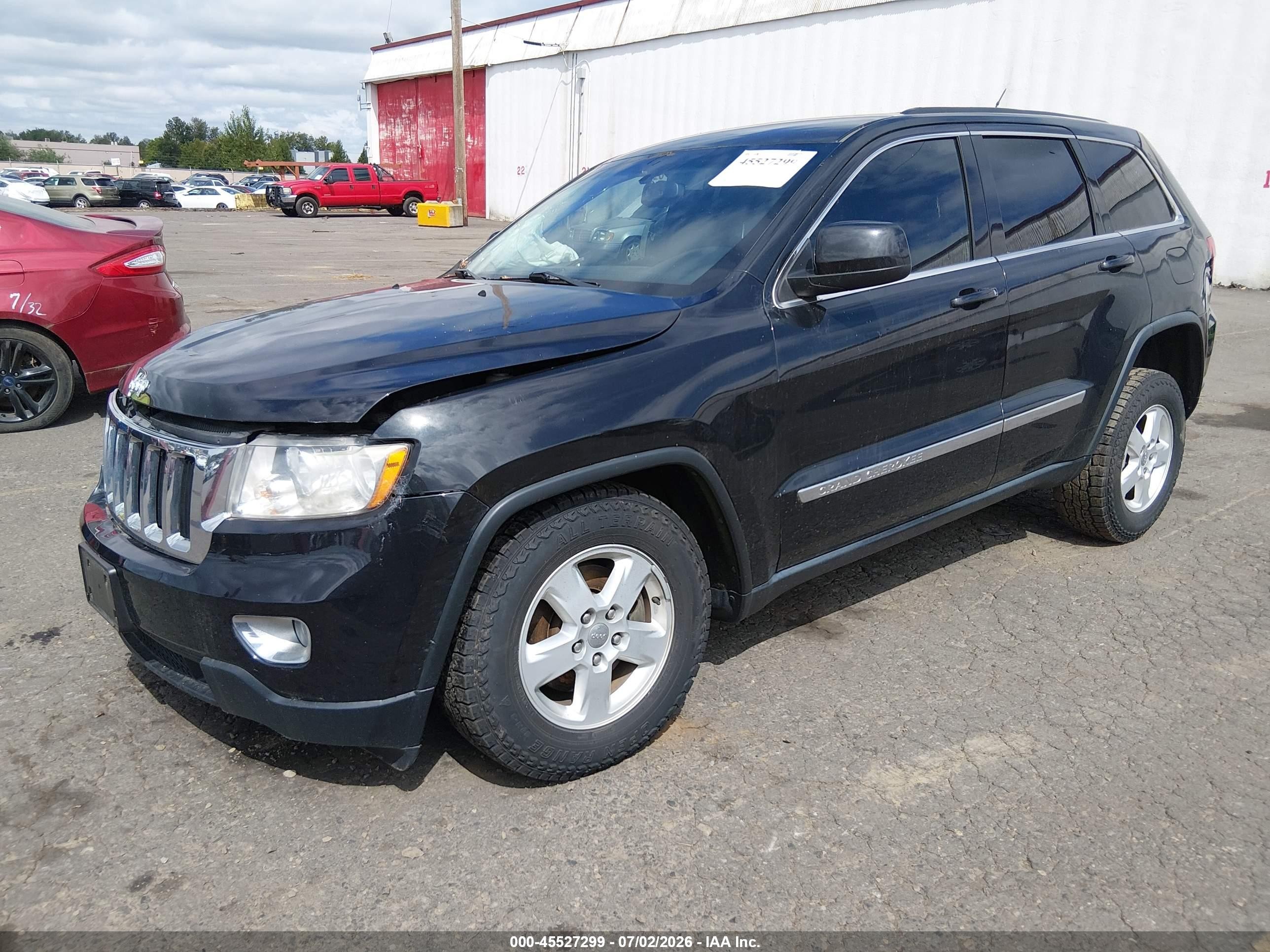 2012 Jeep Grand Cherokee VIN 1C4RJEAG4CC259557 IAAI salvage auction — Normal Wear, Clear-Dealer Only (Oregon), sold $275 on 2026-07-09 (photo 2)