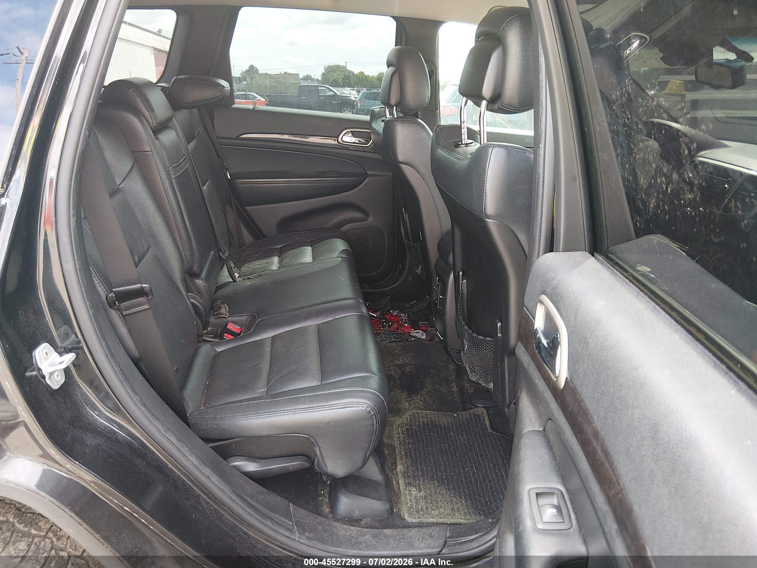 2012 Jeep Grand Cherokee VIN 1C4RJEAG4CC259557 IAAI salvage auction — Normal Wear, Clear-Dealer Only (Oregon), sold $275 on 2026-07-09 (photo 8)