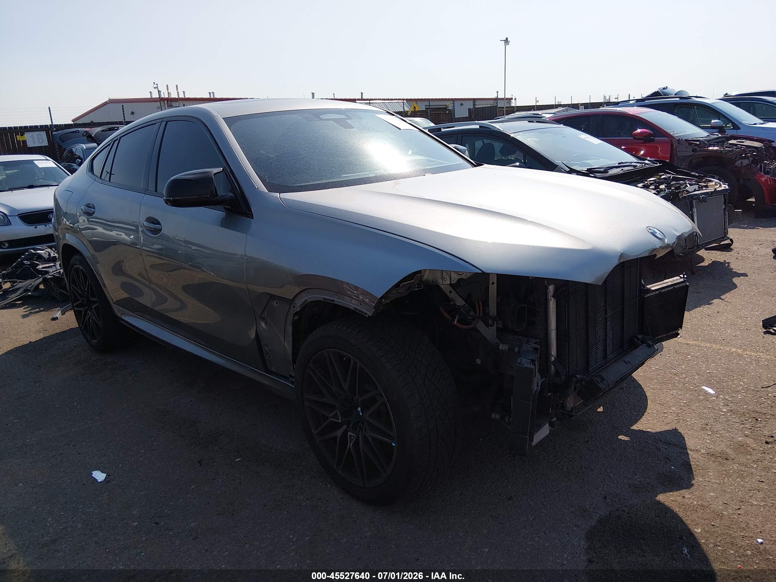 2020 BMW X6 VIN 5YMCY0C01L9C92107 — IAAI salvage auction photo