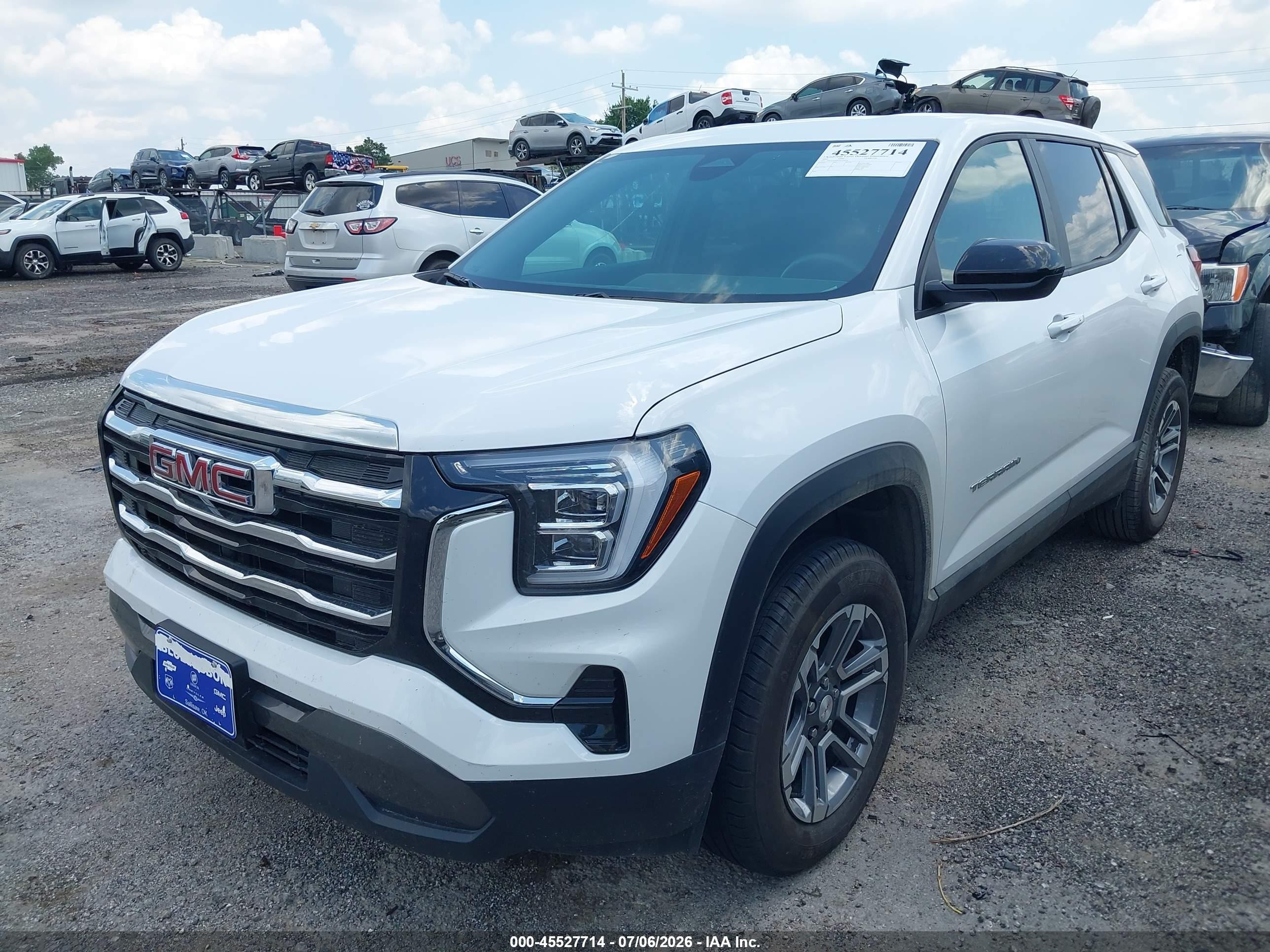 2026 GMC Terrain VIN 3GKALMEG5TL218939 IAAI salvage auction — Mechanical, Salvage (Oklahoma), sold $12,400 on 2026-10-06 (photo 2)