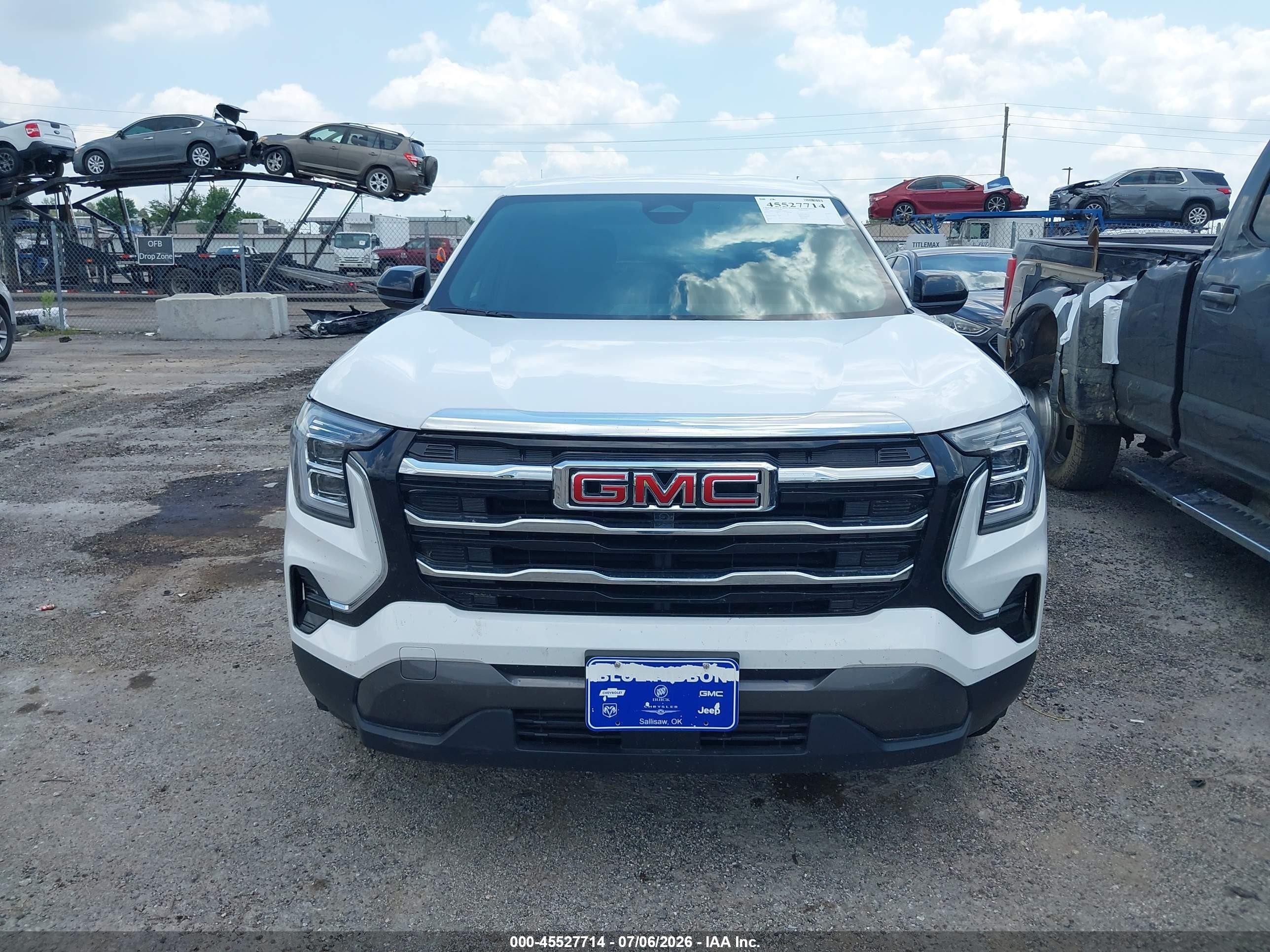 2026 GMC Terrain VIN 3GKALMEG5TL218939 IAAI salvage auction — Mechanical, Salvage (Oklahoma), sold $12,400 on 2026-10-06 (photo 6)