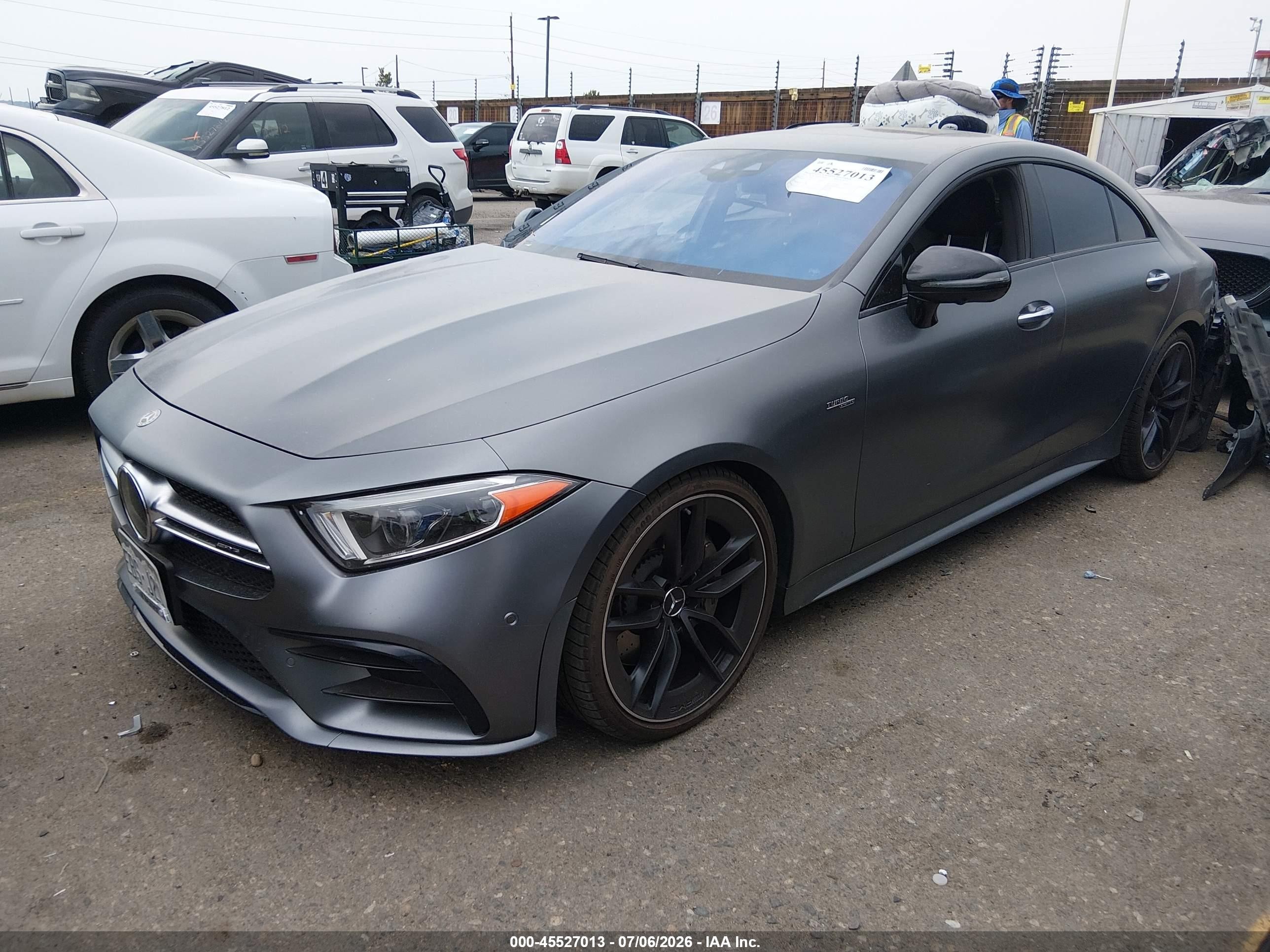 2020 Mercedes-benz VIN W1K2J6BB3LA077277 IAAI salvage auction — Side, Salvage (Colorado), sold $21,100 on 2026-08-28 (photo 2)