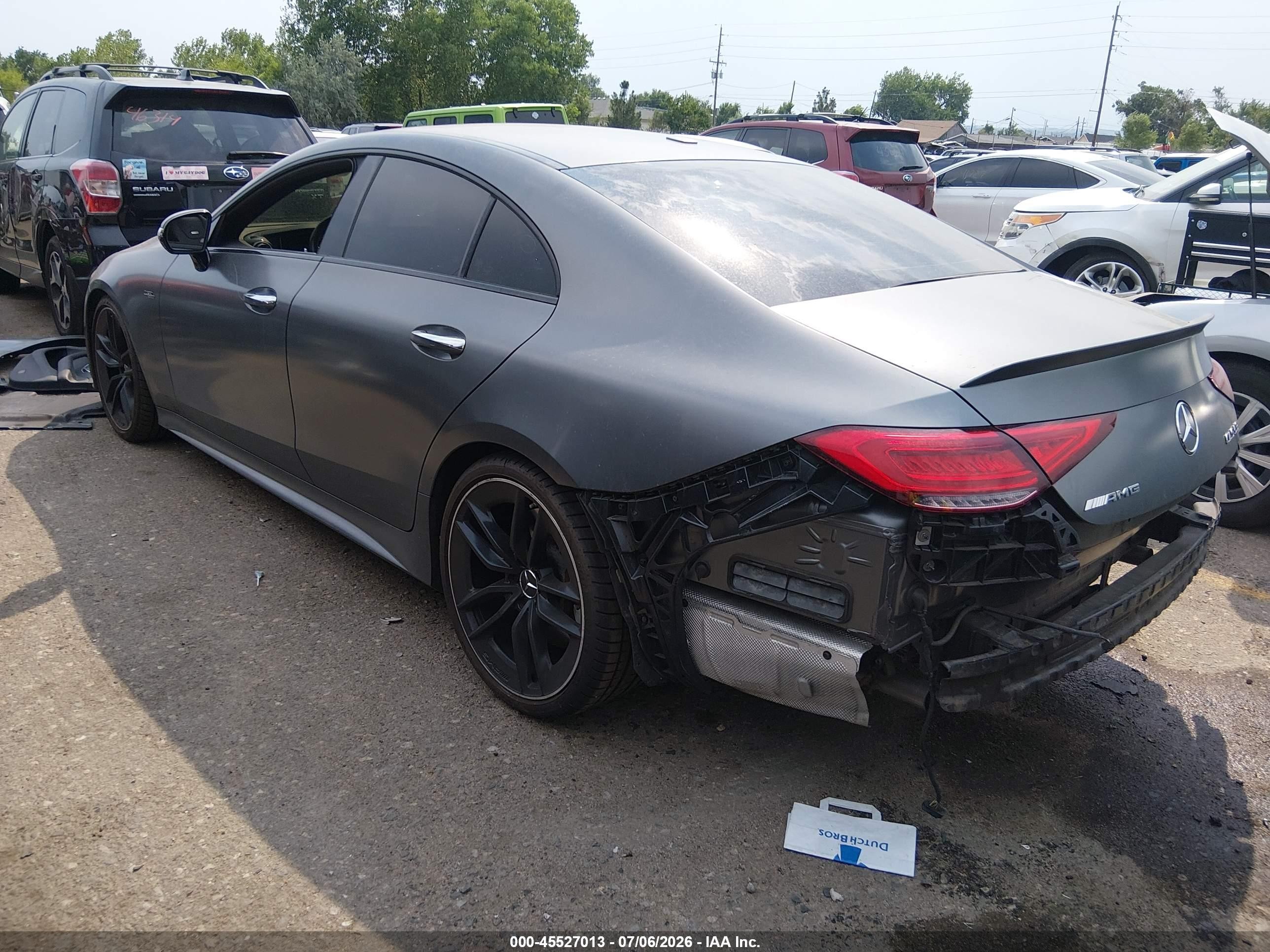 2020 Mercedes-benz VIN W1K2J6BB3LA077277 IAAI salvage auction — Side, Salvage (Colorado), sold $21,100 on 2026-08-28 (photo 3)