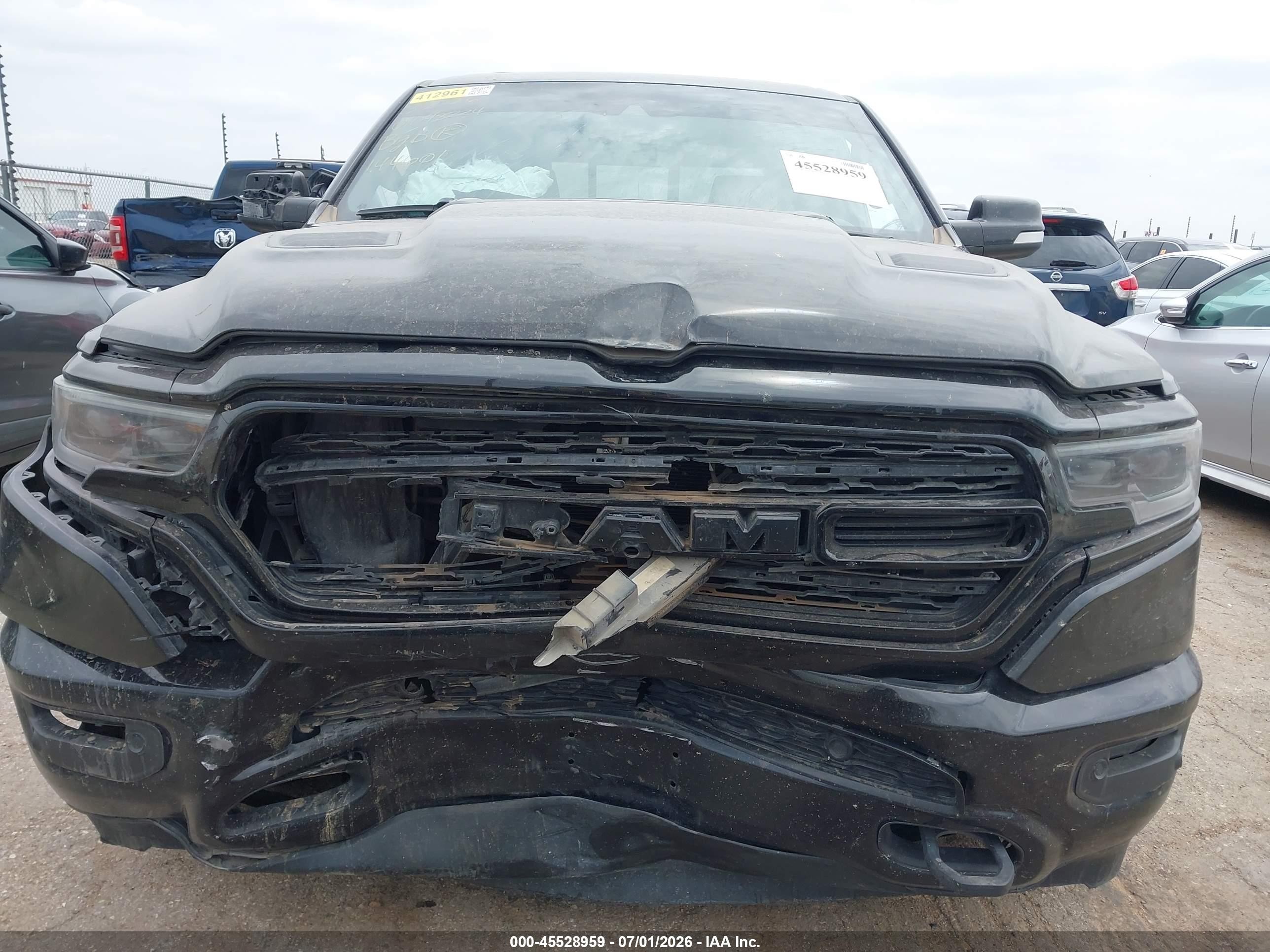 2020 Ram 1500 VIN 1C6SRFHT0LN144601 IAAI salvage auction — Engine Damage, Wait Title, sold $6,600 on 2026-09-20 (photo 6)