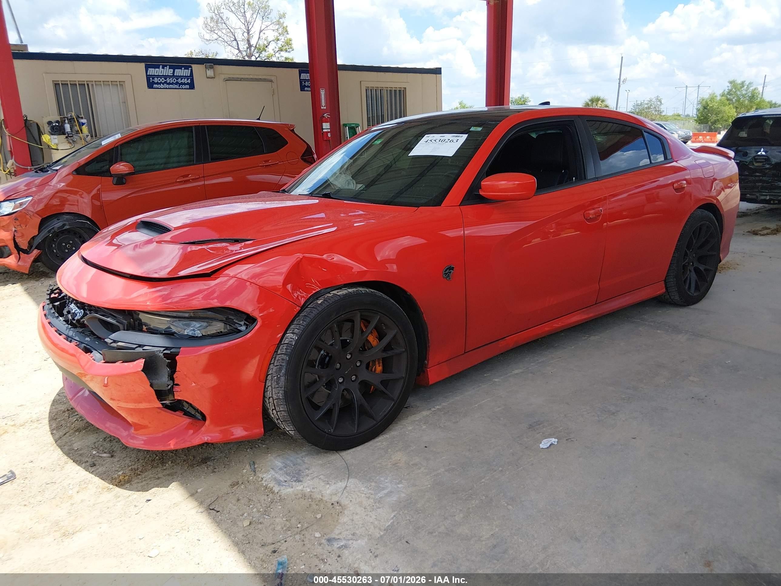 2019 Dodge Charger VIN 2C3CDXL92KH710234 IAAI salvage auction — Front End, Rebuildable (Florida), sold $24,800 on 2026-08-26 (photo 2)