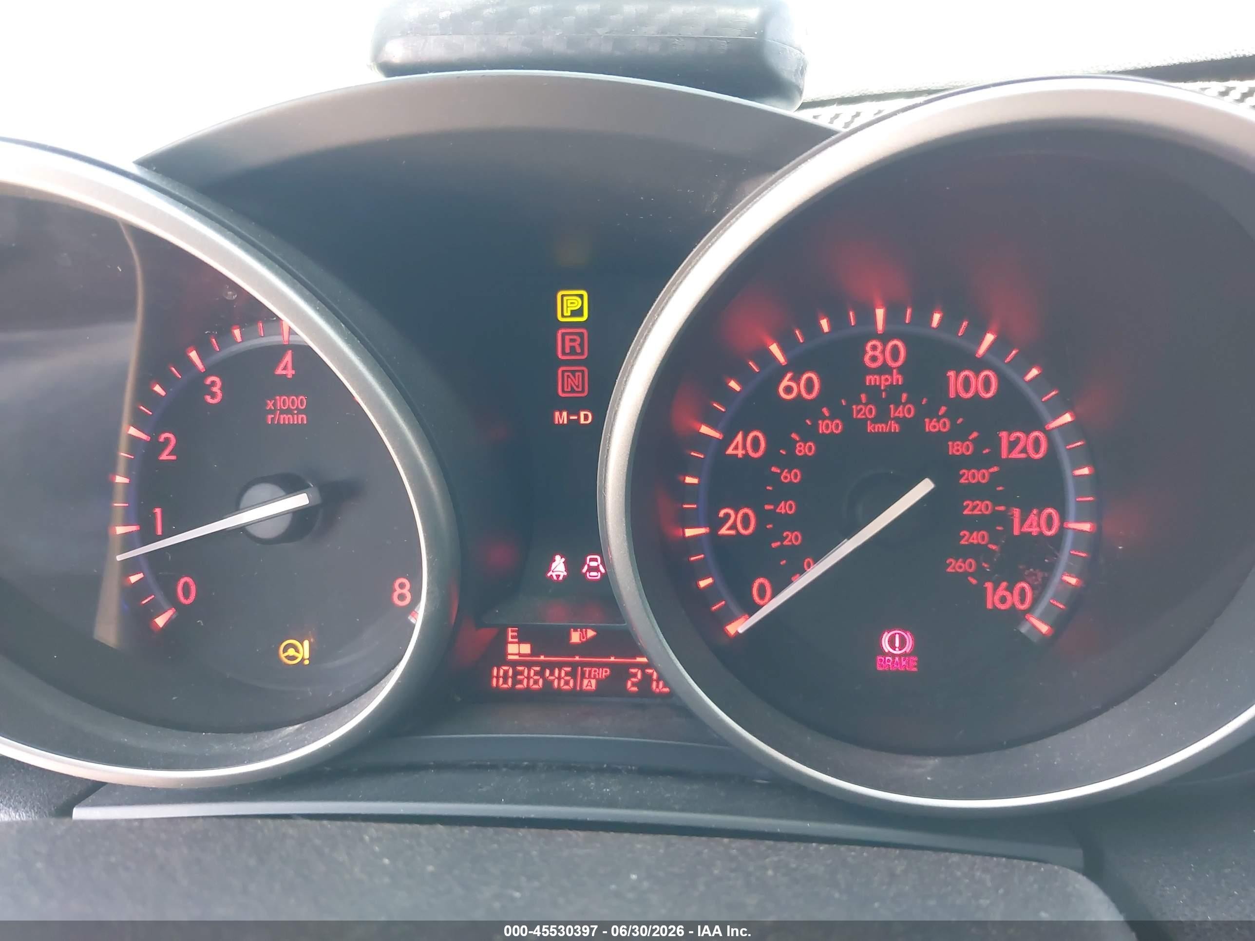 2011 Mazda 3 VIN JM1BL1W66B1380900 IAAI salvage auction — Front End, Clear (Oklahoma), sold $600 on 2026-09-09 (photo 7)