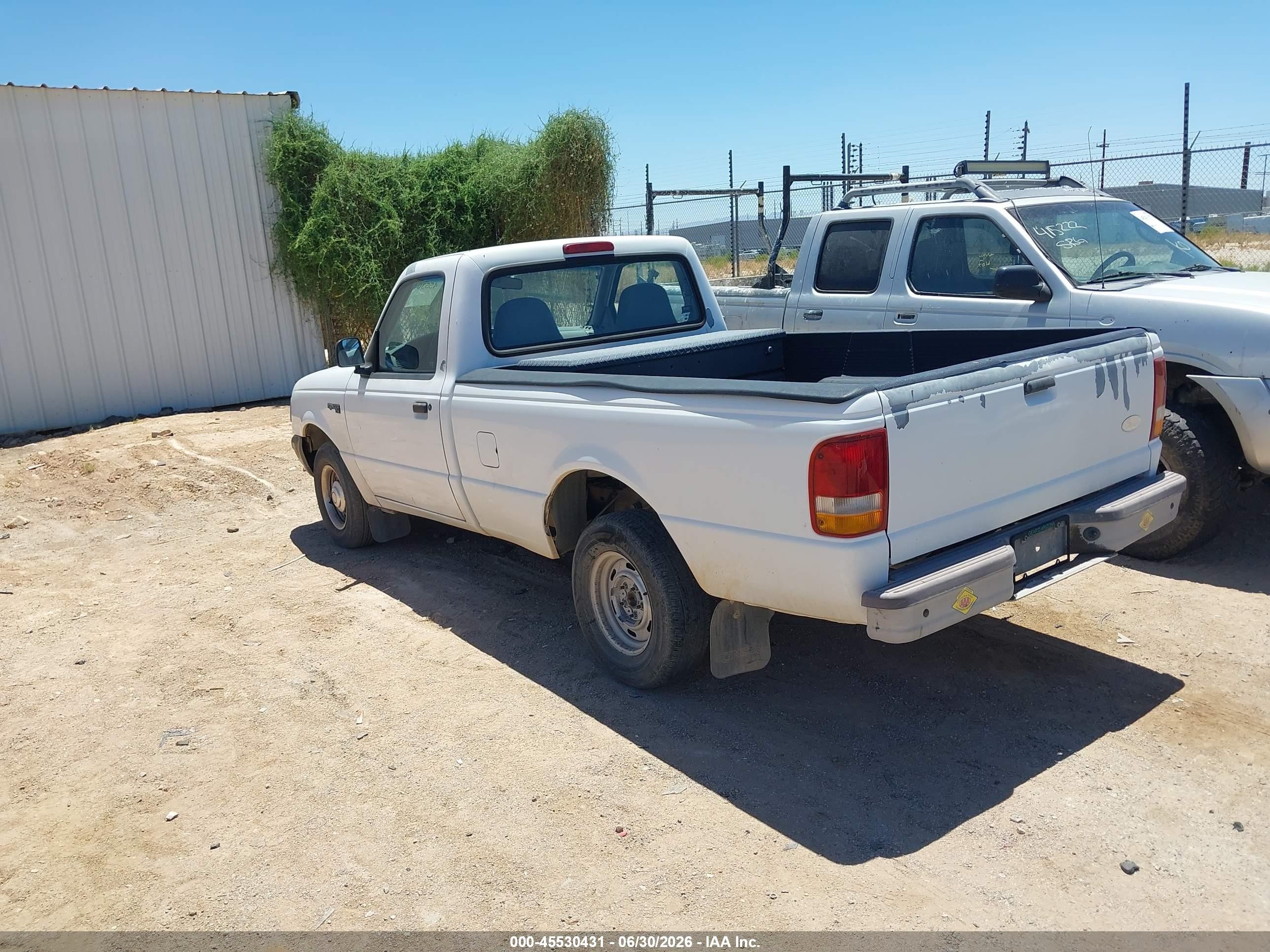 1995 Ford Ranger VIN 1FTCR10A2SUC14386 IAAI salvage auction — Normal Wear, Clear-Dealer Only (Arizona), sold $600 on 2026-07-09 (photo 3)