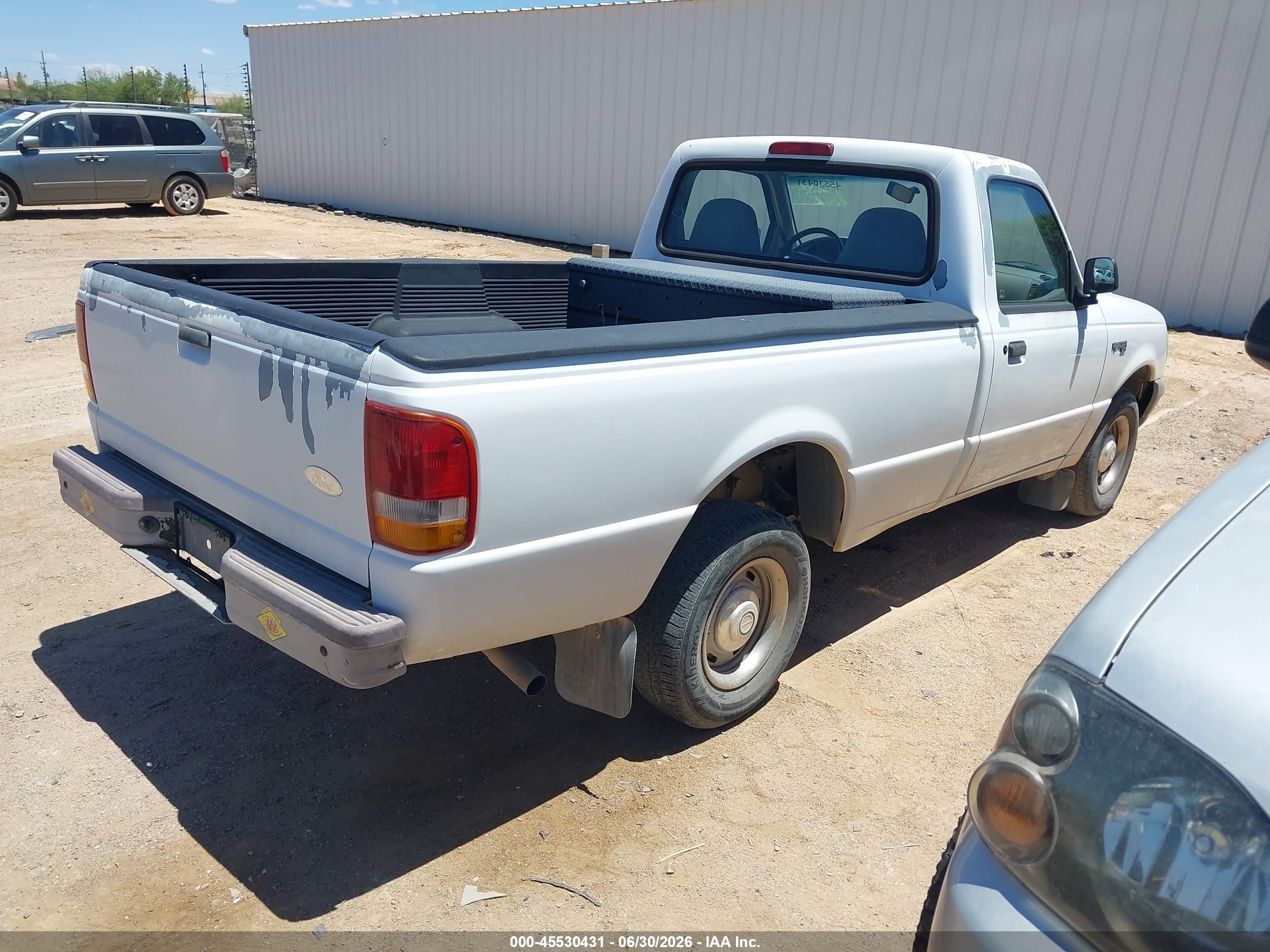1995 Ford Ranger VIN 1FTCR10A2SUC14386 IAAI salvage auction — Normal Wear, Clear-Dealer Only (Arizona), sold $600 on 2026-07-09 (photo 4)