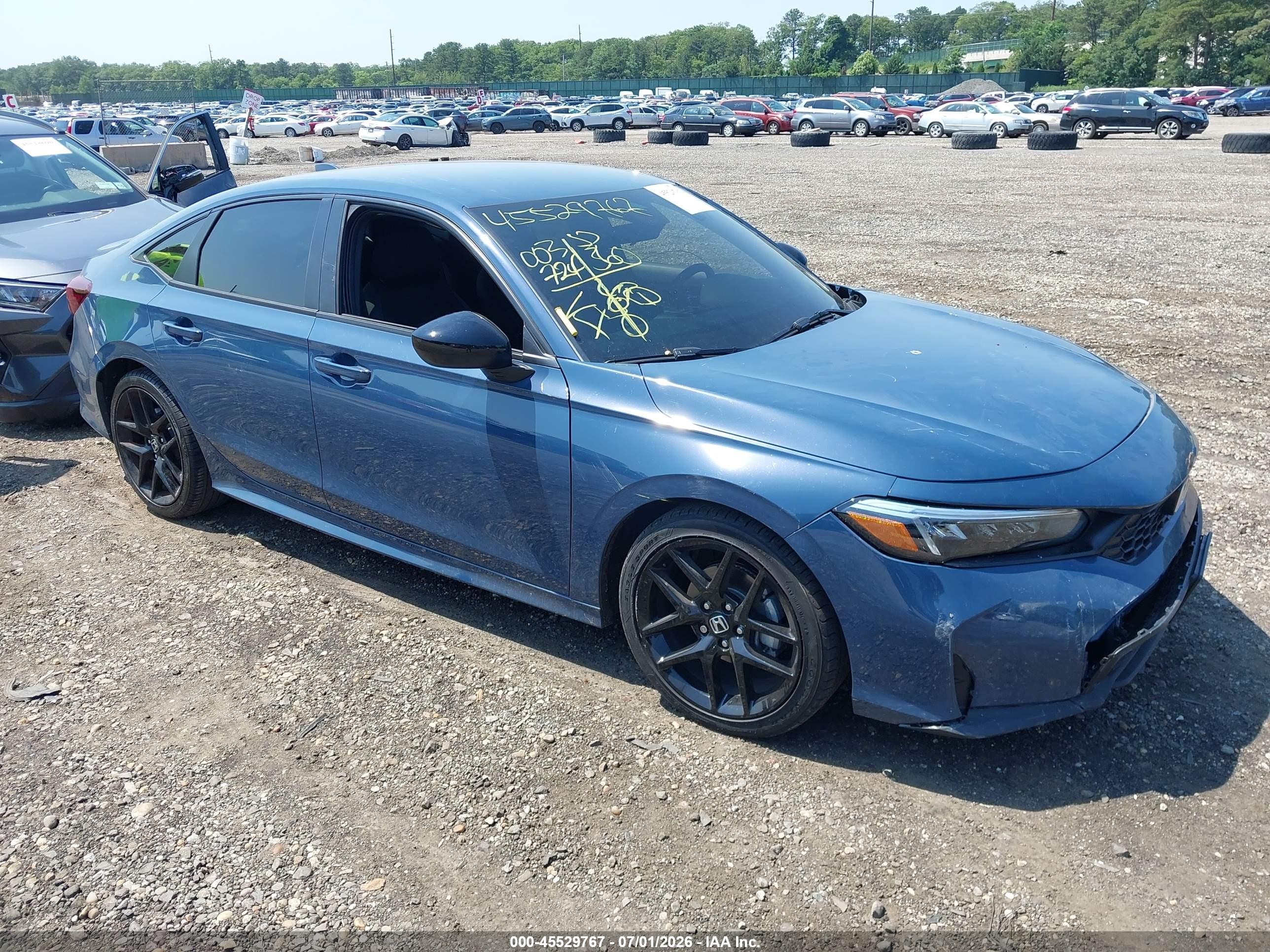 2026 Honda Civic VIN 2HGFE2F52TH562834 — IAAI salvage auction photo