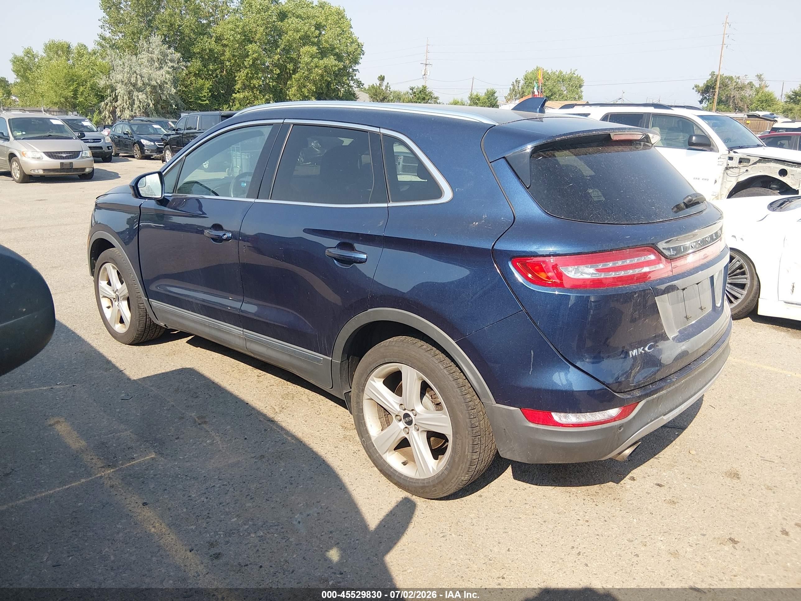 2016 Lincoln MKC VIN 5LMCJ1D91GUJ01228 IAAI salvage auction — Front End, Salvage (Colorado), sold $550 on 2026-09-21 (photo 3)