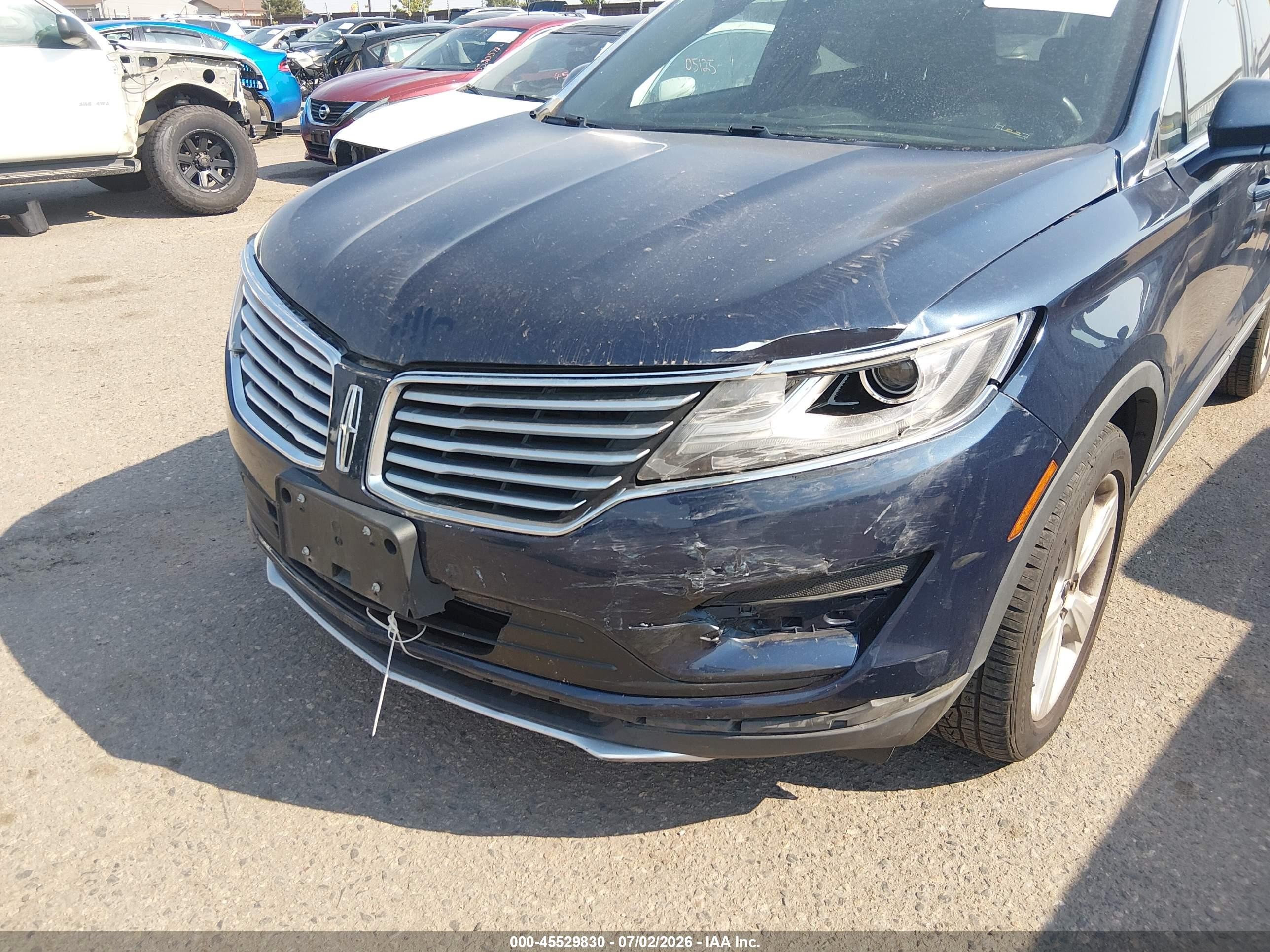 2016 Lincoln MKC VIN 5LMCJ1D91GUJ01228 IAAI salvage auction — Front End, Salvage (Colorado), sold $550 on 2026-09-21 (photo 6)
