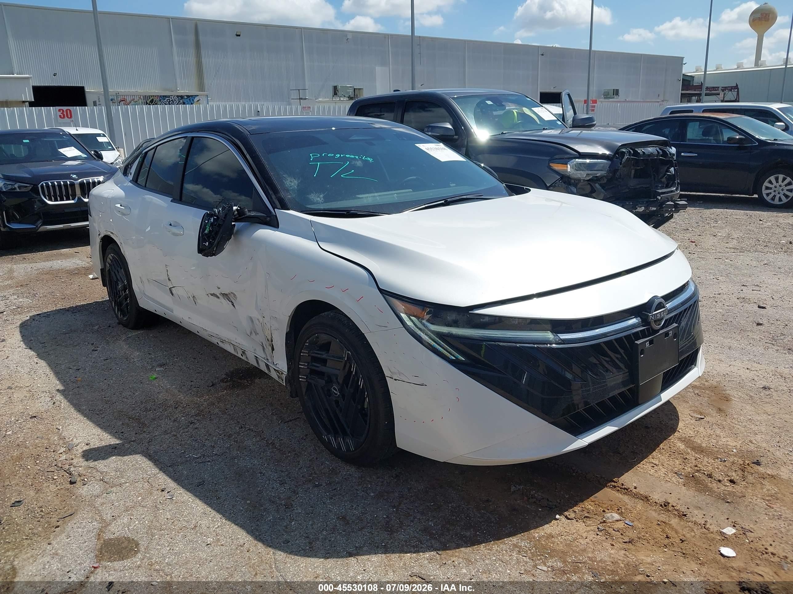 2026 Nissan Sentra VIN 3N1AB9DV5TY266197 — IAAI salvage auction photo