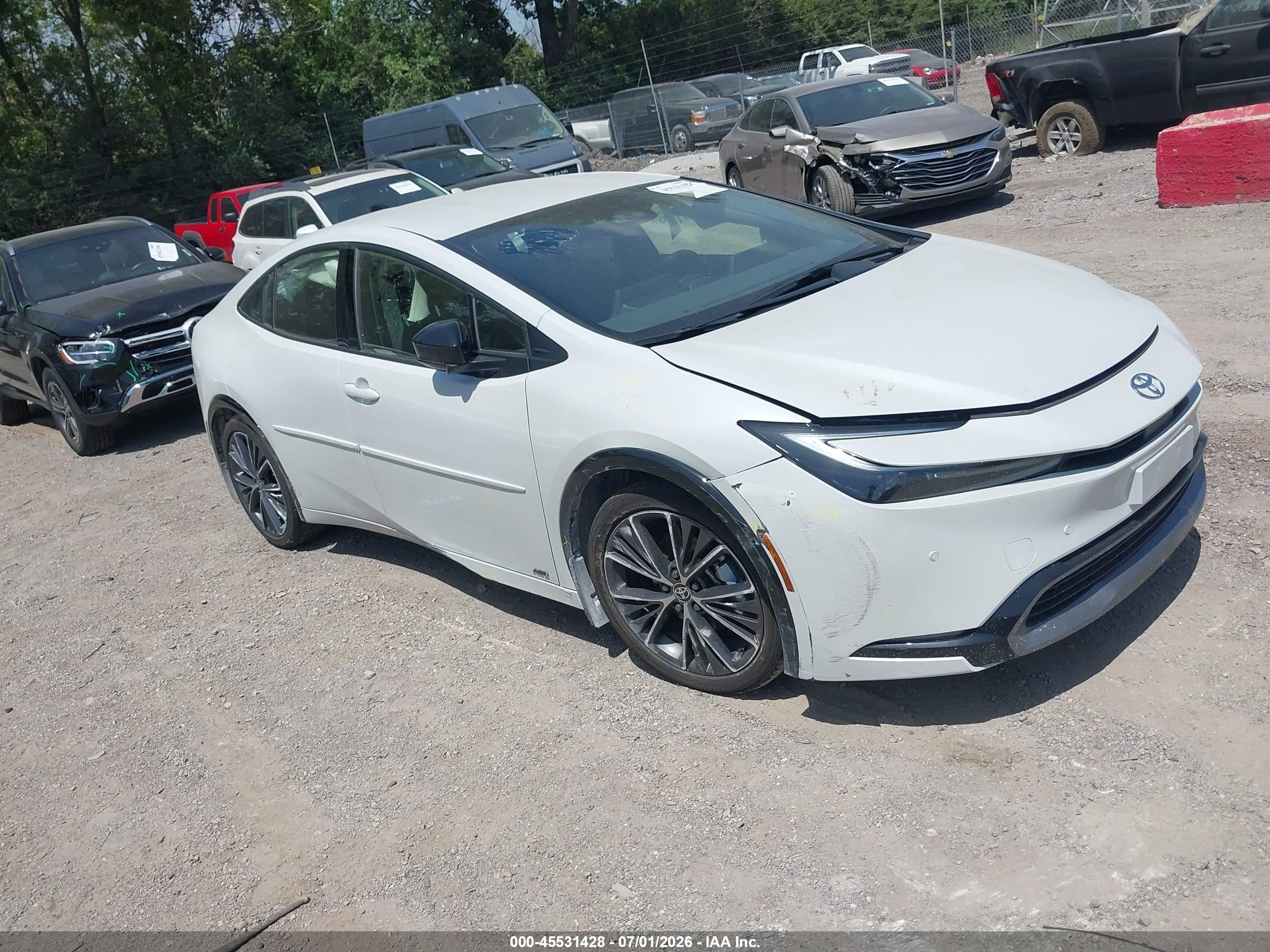 2026 Toyota Prius VIN JTDADABU2T3034491 — IAAI salvage auction photo