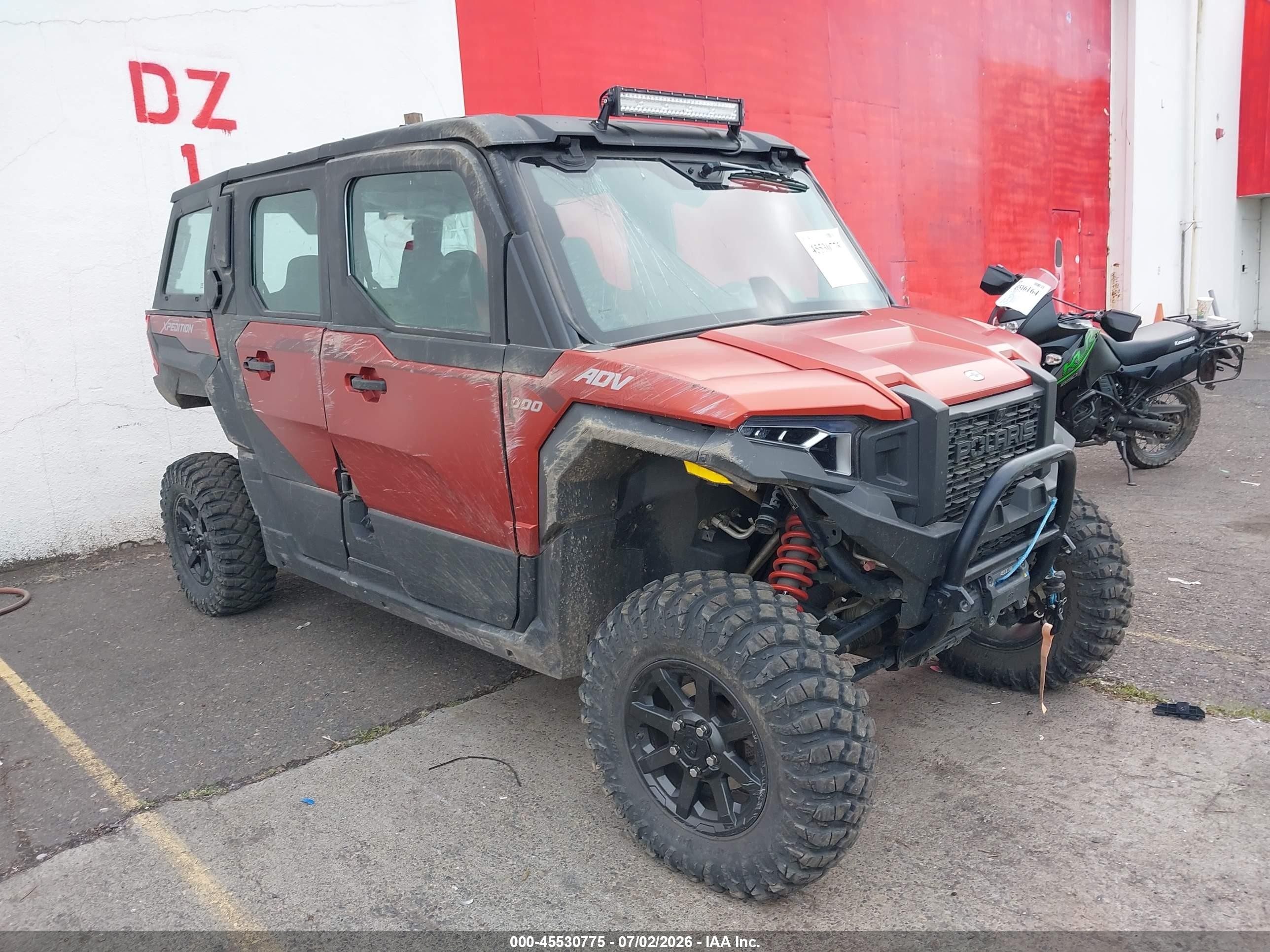 2024 Polaris VIN 3NSGZW991RM122903 IAAI salvage auction — Rollover, Salvage (Oregon), sold $15,100 on 2026-09-09 (photo 1)