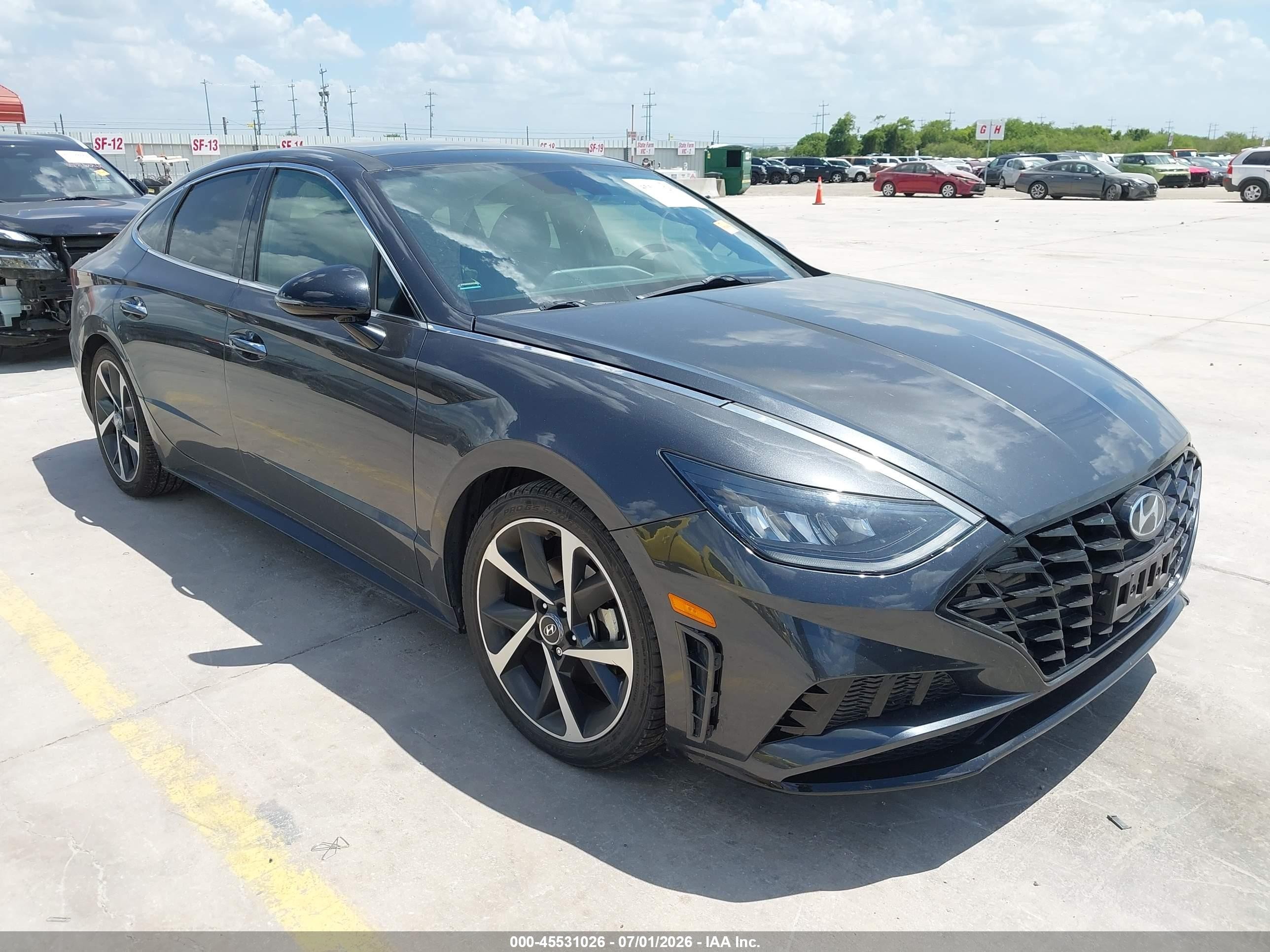 2022 Hyundai Sonata VIN 5NPEJ4J28NH134274 — IAAI salvage auction photo