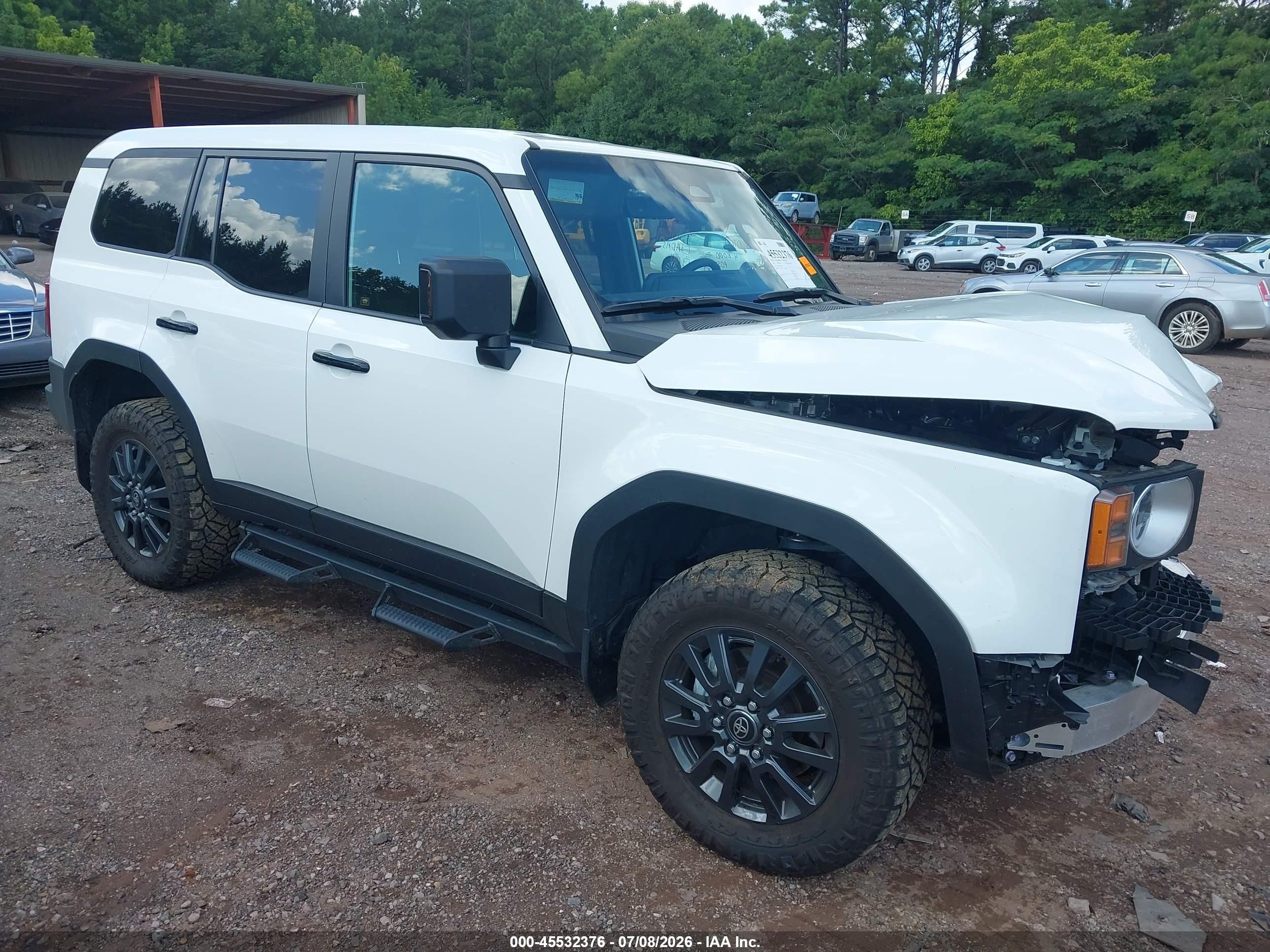 2025 Toyota Land Cruiser VIN JTEABFAJ3SK019623 — IAAI salvage auction photo