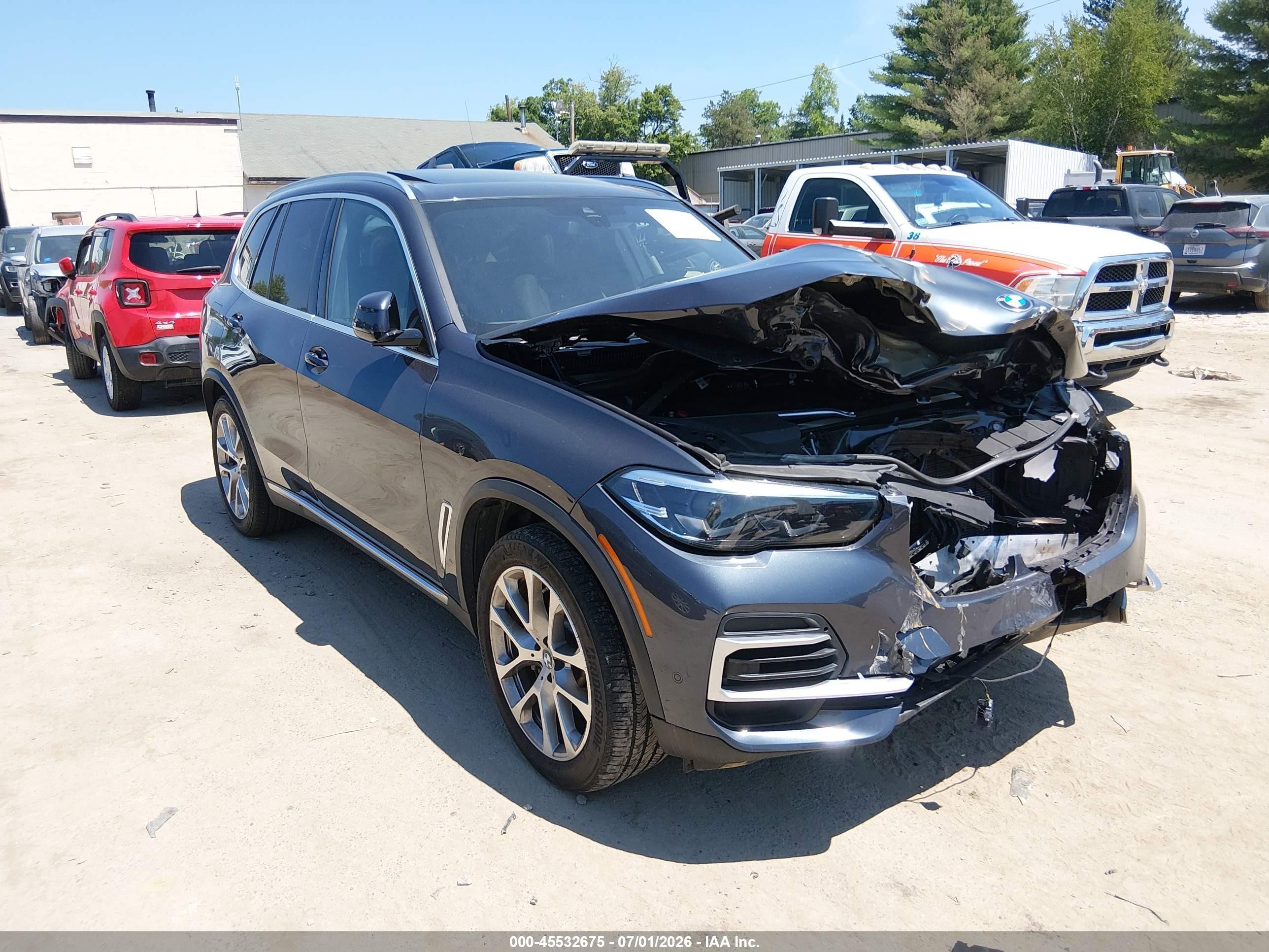 2022 BMW X5 VIN 5UXCR6C0XN9M10890 — IAAI salvage auction photo