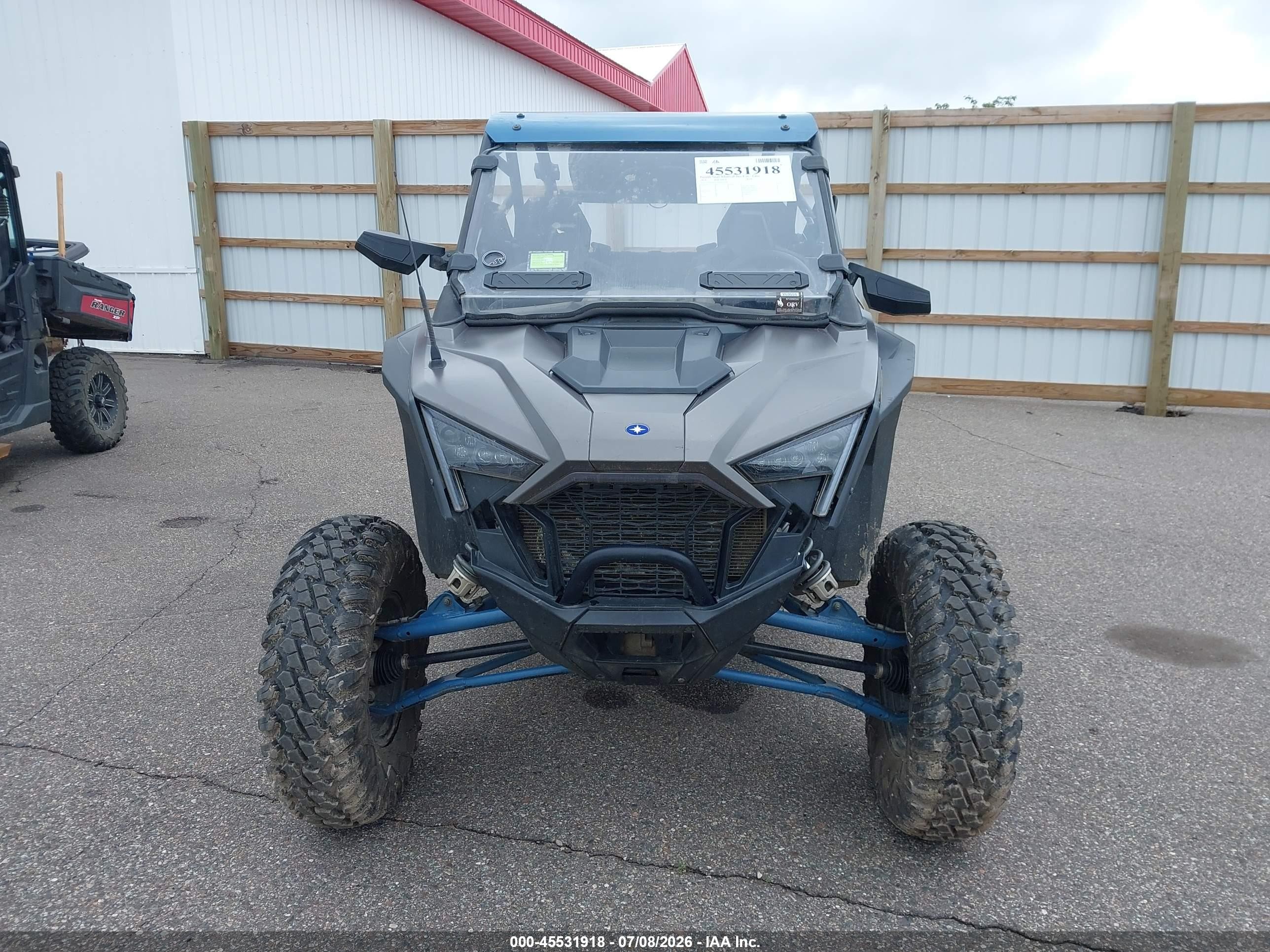 2021 Polaris Rzr Pro Xp VIN 3NSRAD929MG614044 IAAI salvage auction — Side, Reg Card (Minnesota), sold $6,500 on 2026-09-12 (photo 5)