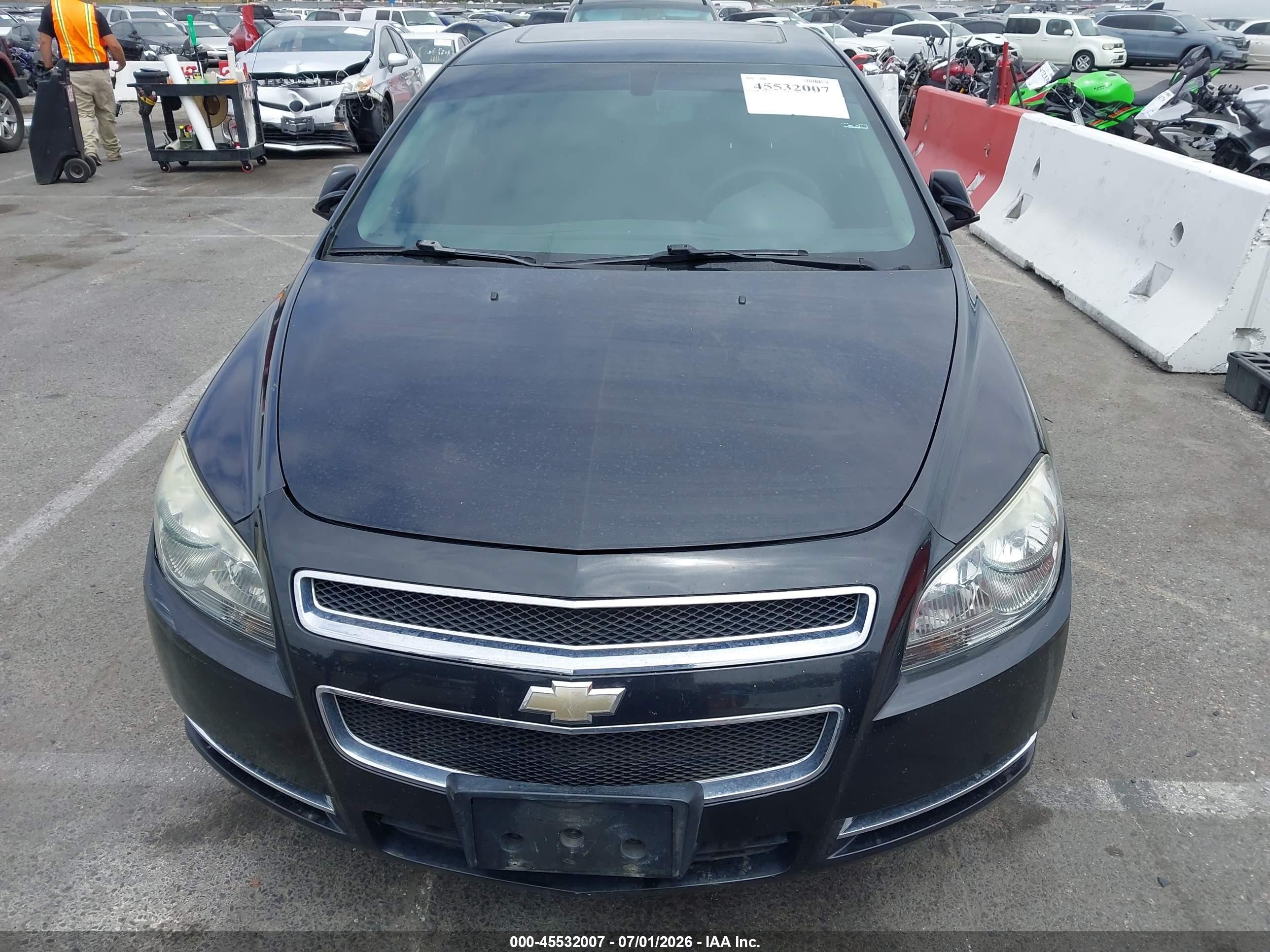 2012 Chevrolet Malibu VIN 1G1ZC5E0XCF187391 IAAI salvage auction — Normal Wear, Clear - Dealer Only (California), sold $325 on 2026-07-09 (photo 6)