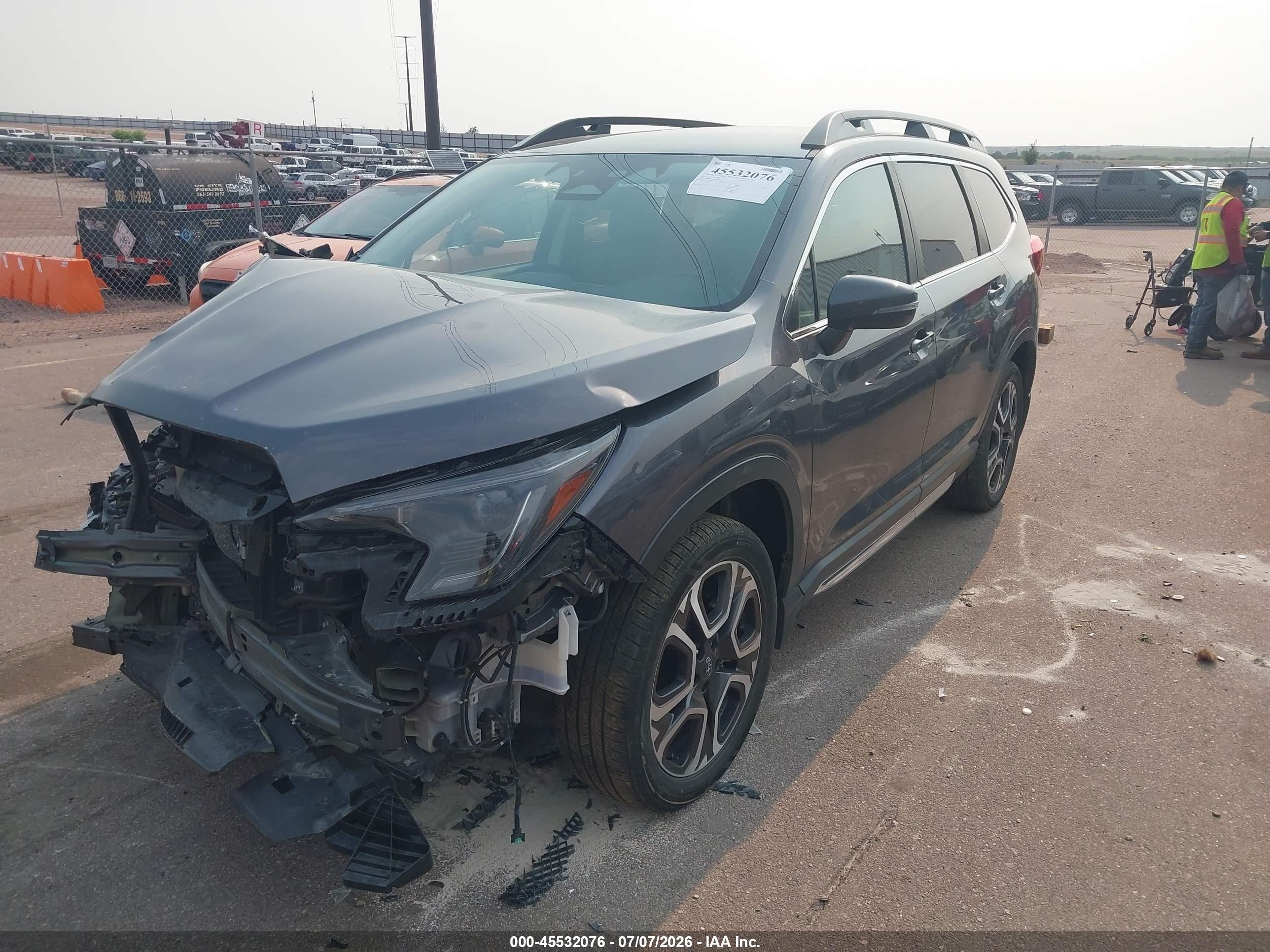 2023 Subaru Ascent VIN 4S4WMASD4P3411328 IAAI salvage auction — Front End, Salvage (Colorado), sold $3,200 on 2026-09-14 (photo 2)
