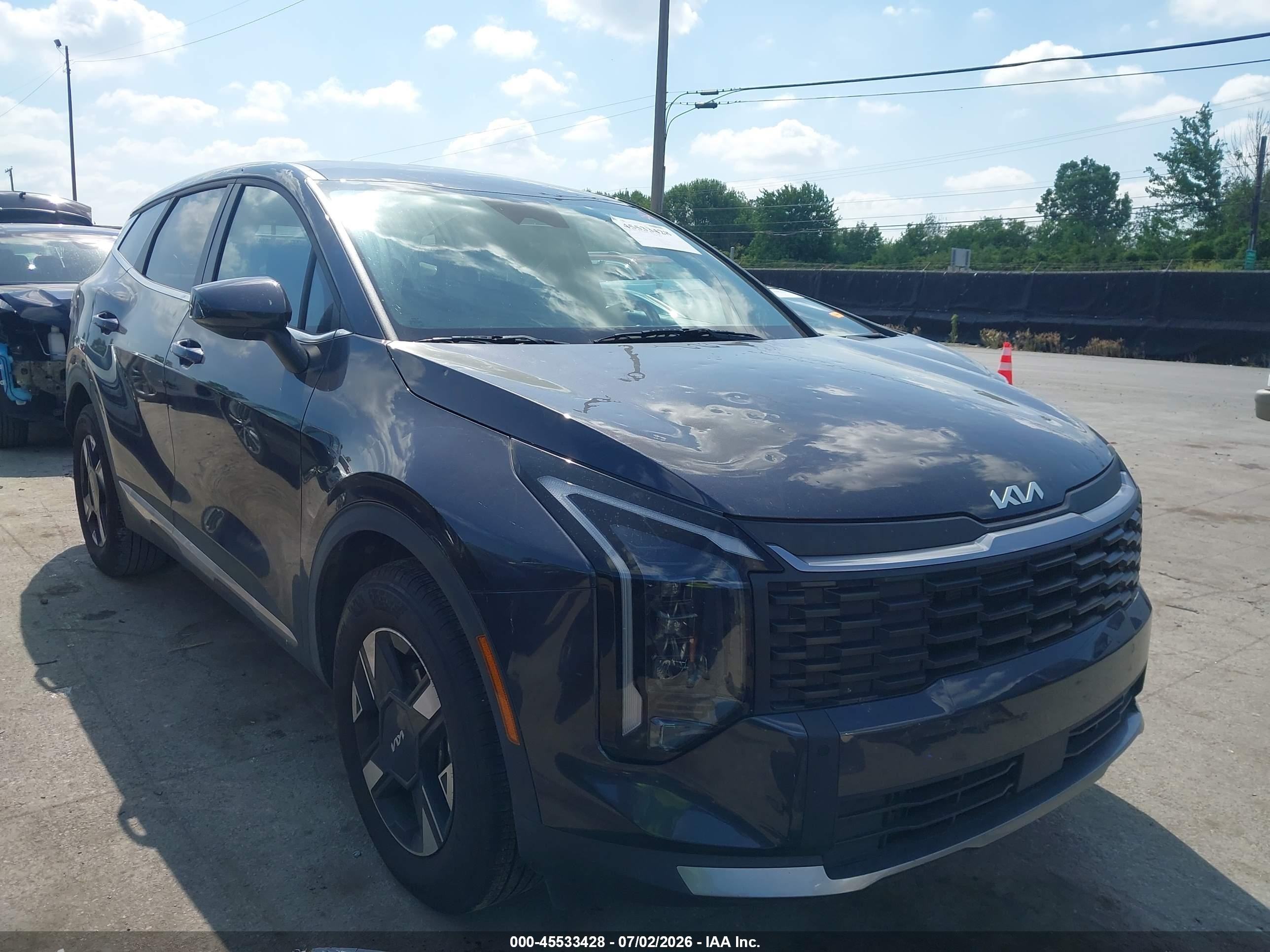 2026 Kia Sportage VIN 5XYK23DF5TG343937 — IAAI salvage auction photo