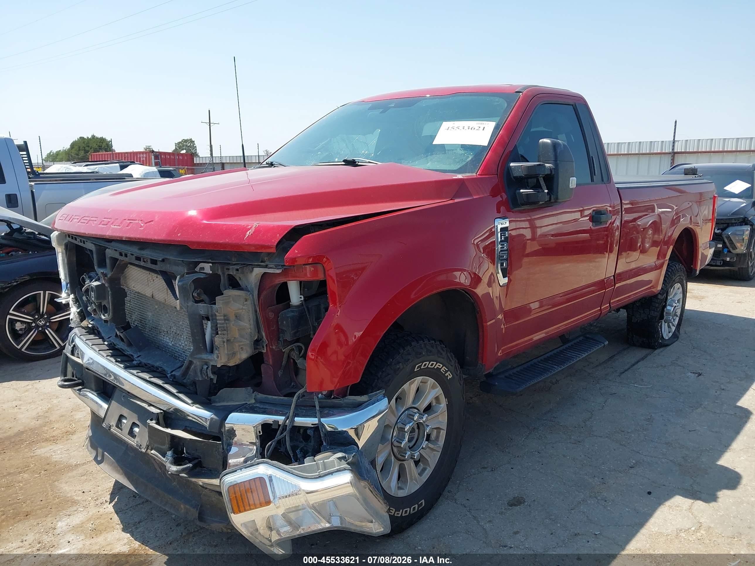 2022 Ford F-350 VIN 1FTRF3BN0NEE56932 — IAAI salvage auction photo