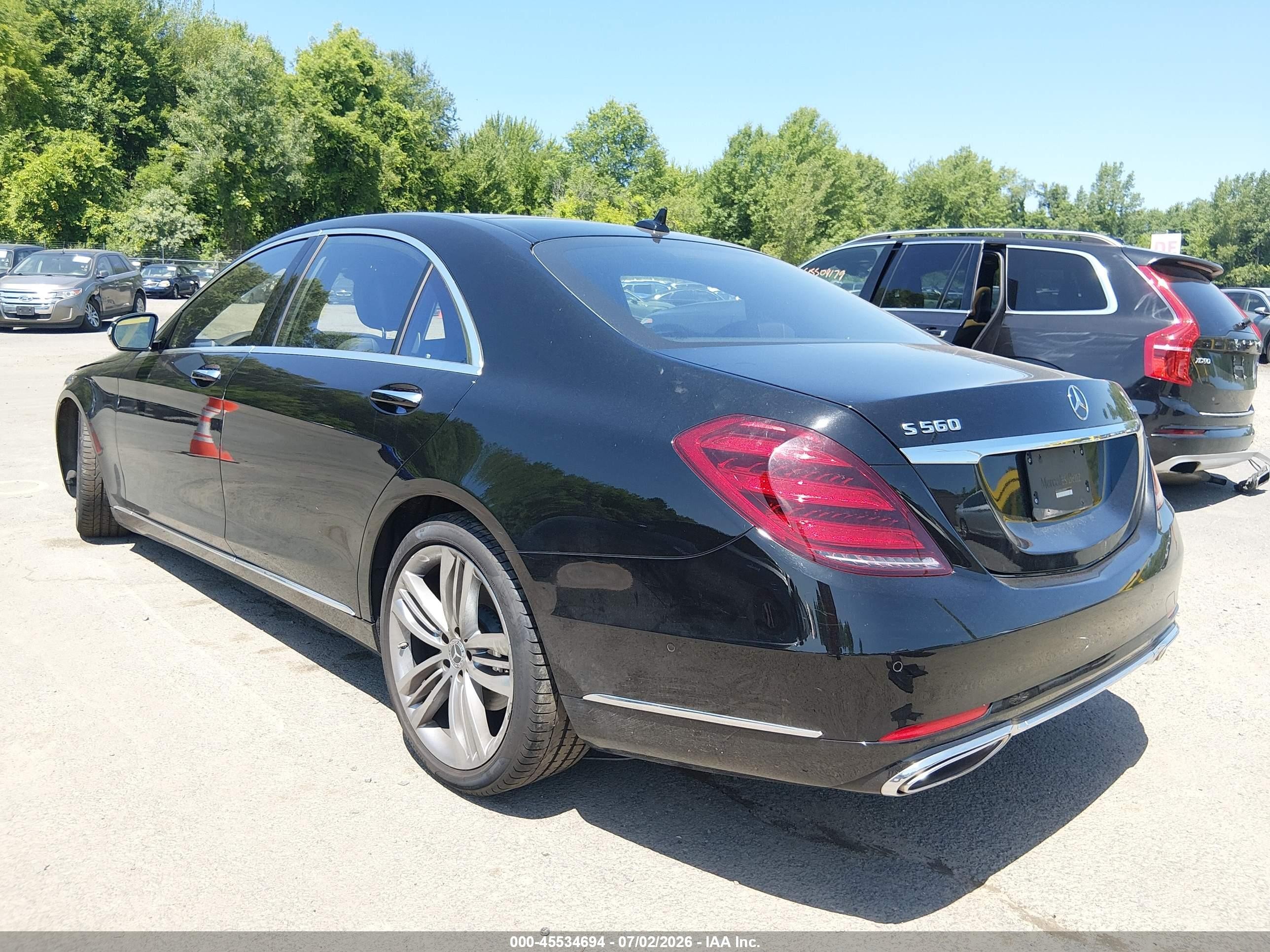 2020 Mercedes-benz S-klasse VIN W1KUG8GB2LA555751 IAAI salvage auction — Undercarriage, Salvage (Connecticut), sold $21,850 on 2026-08-17 (photo 3)