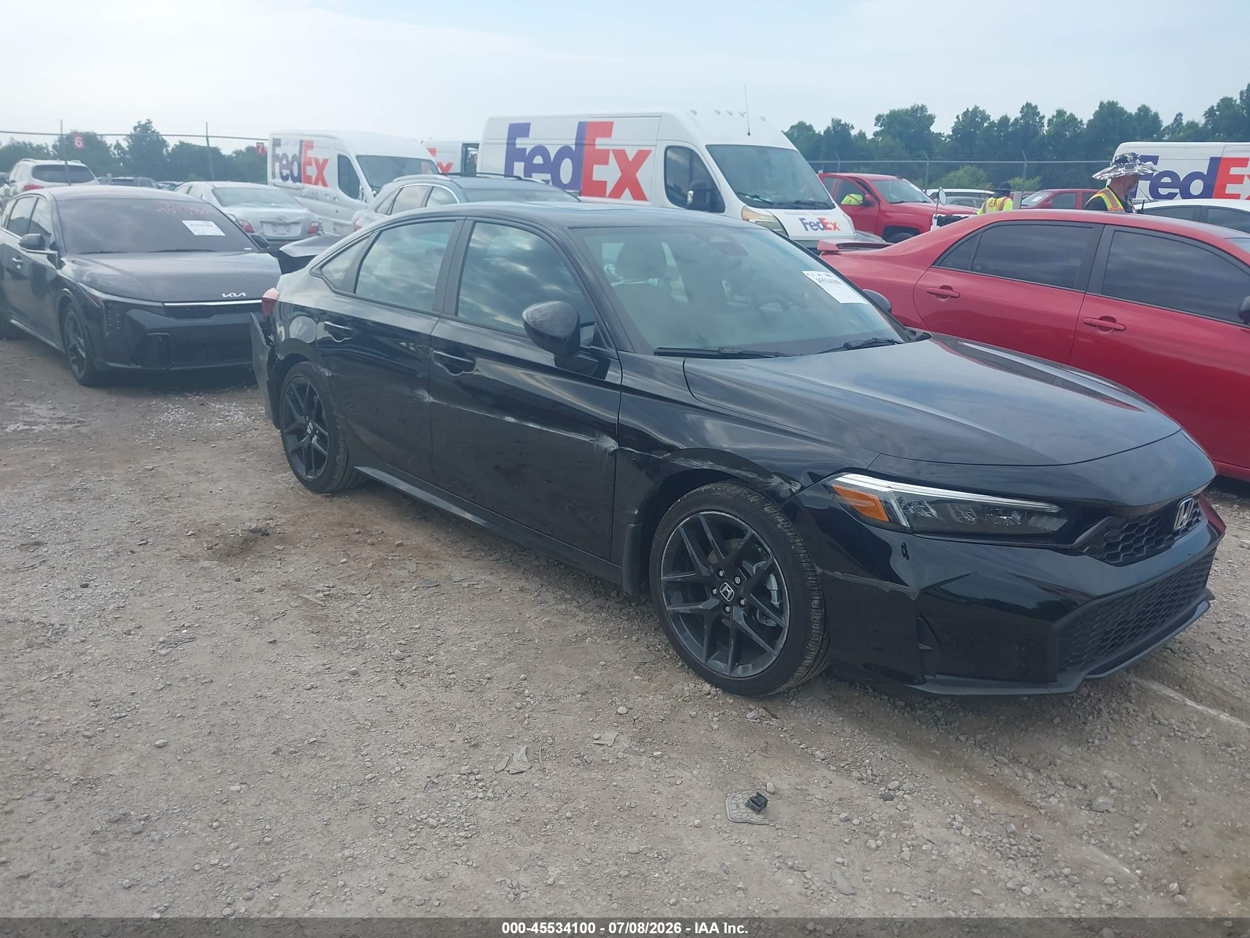 2026 Honda Civic Hybrid VIN 2HGFE4F86TH329562 — IAAI salvage auction photo