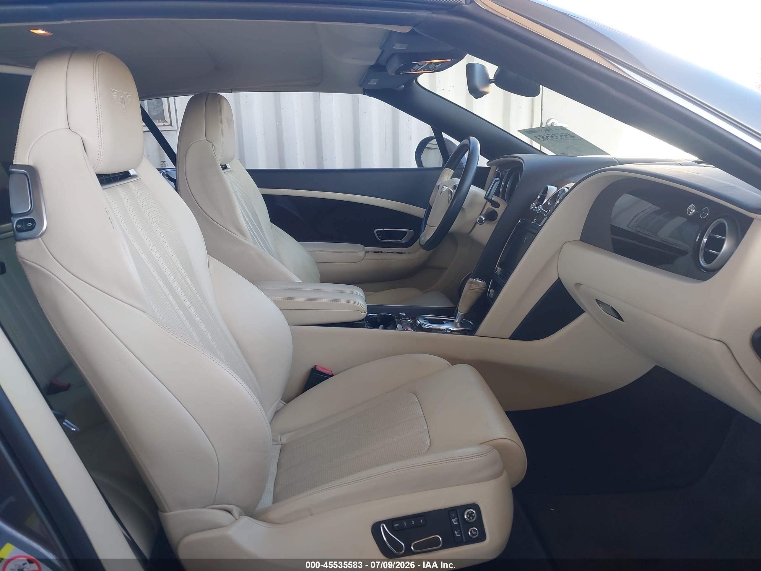2014 Bentley Continental VIN SCBGU3ZA8EC091897 IAAI salvage auction — Rear End, Salvage (California), sold $29,750 on 2026-08-11 (photo 5)