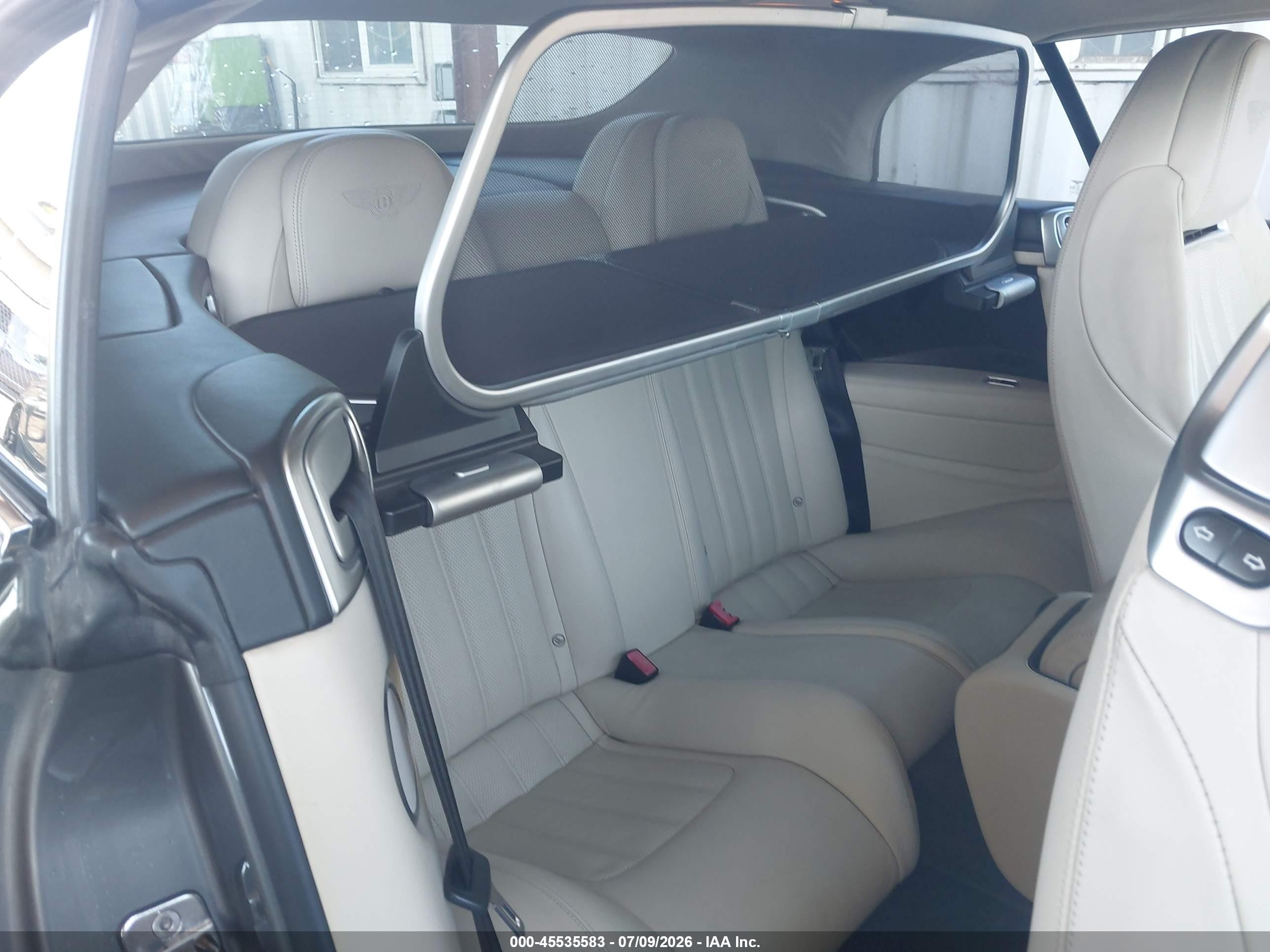 2014 Bentley Continental VIN SCBGU3ZA8EC091897 IAAI salvage auction — Rear End, Salvage (California), sold $29,750 on 2026-08-11 (photo 8)