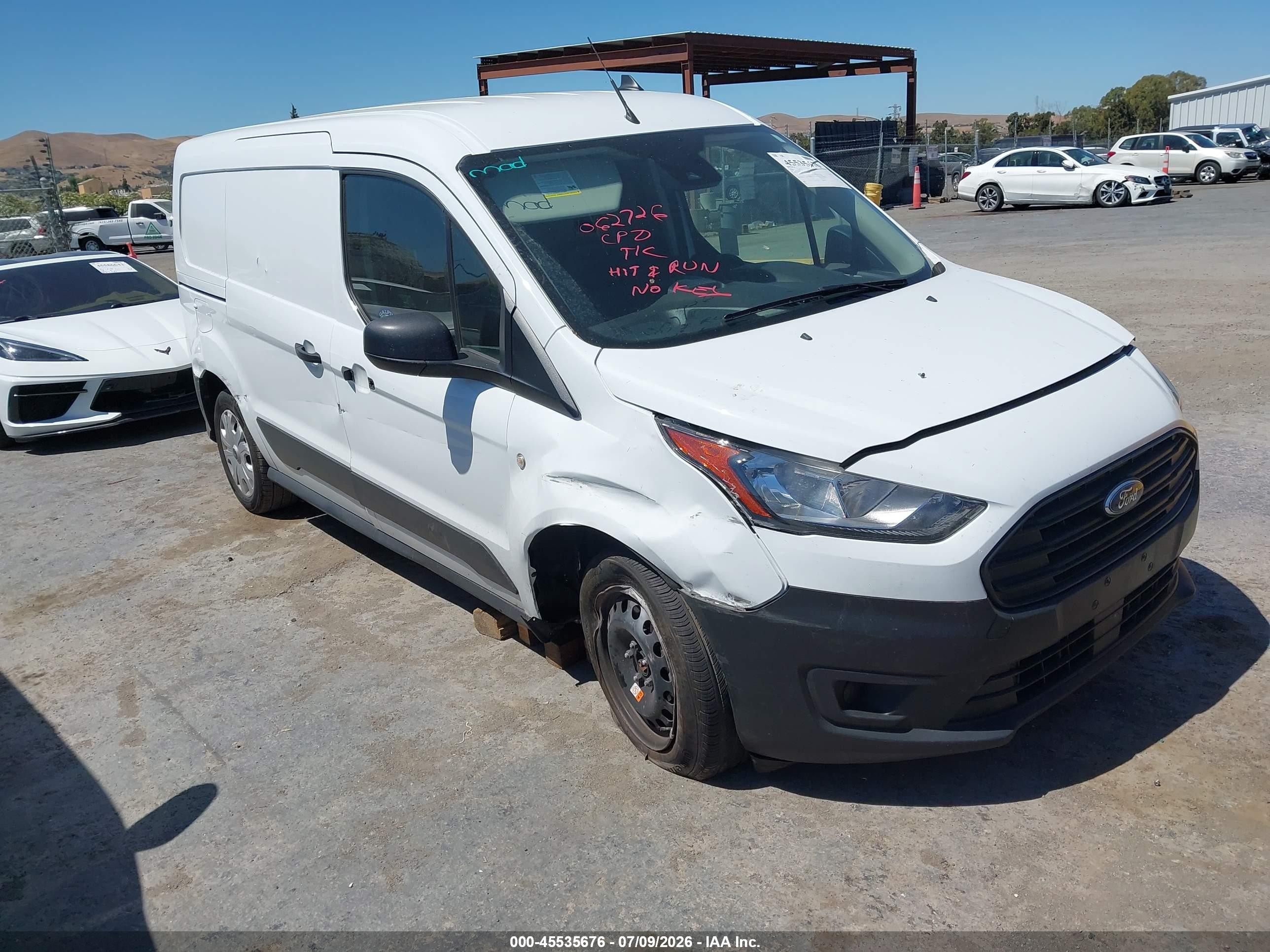 2023 Ford Transit Connect VIN NM0LS7S28P1567671 — IAAI salvage auction photo