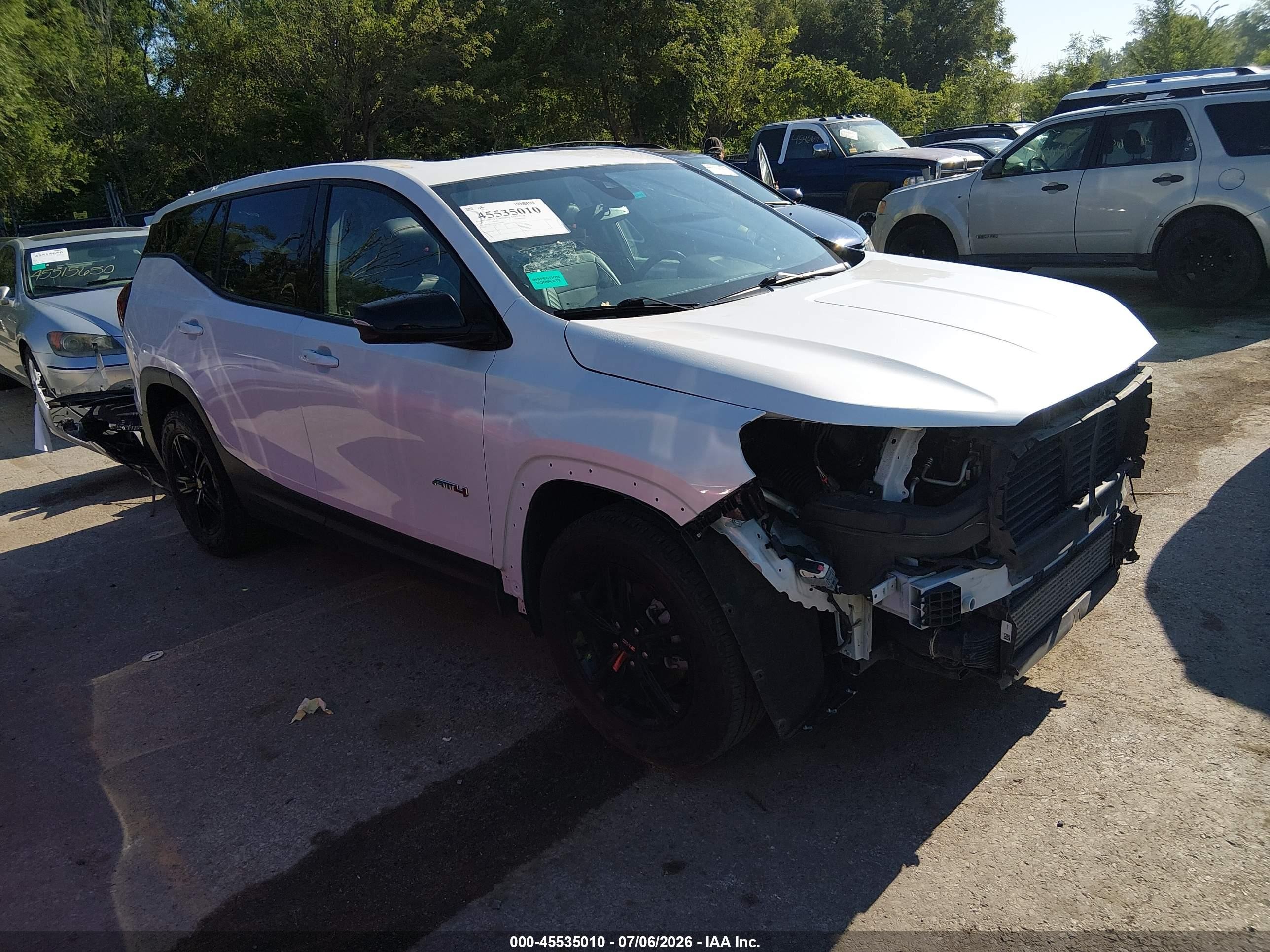 2022 GMC Terrain VIN 3GKALYEVXNL236295 — IAAI salvage auction photo