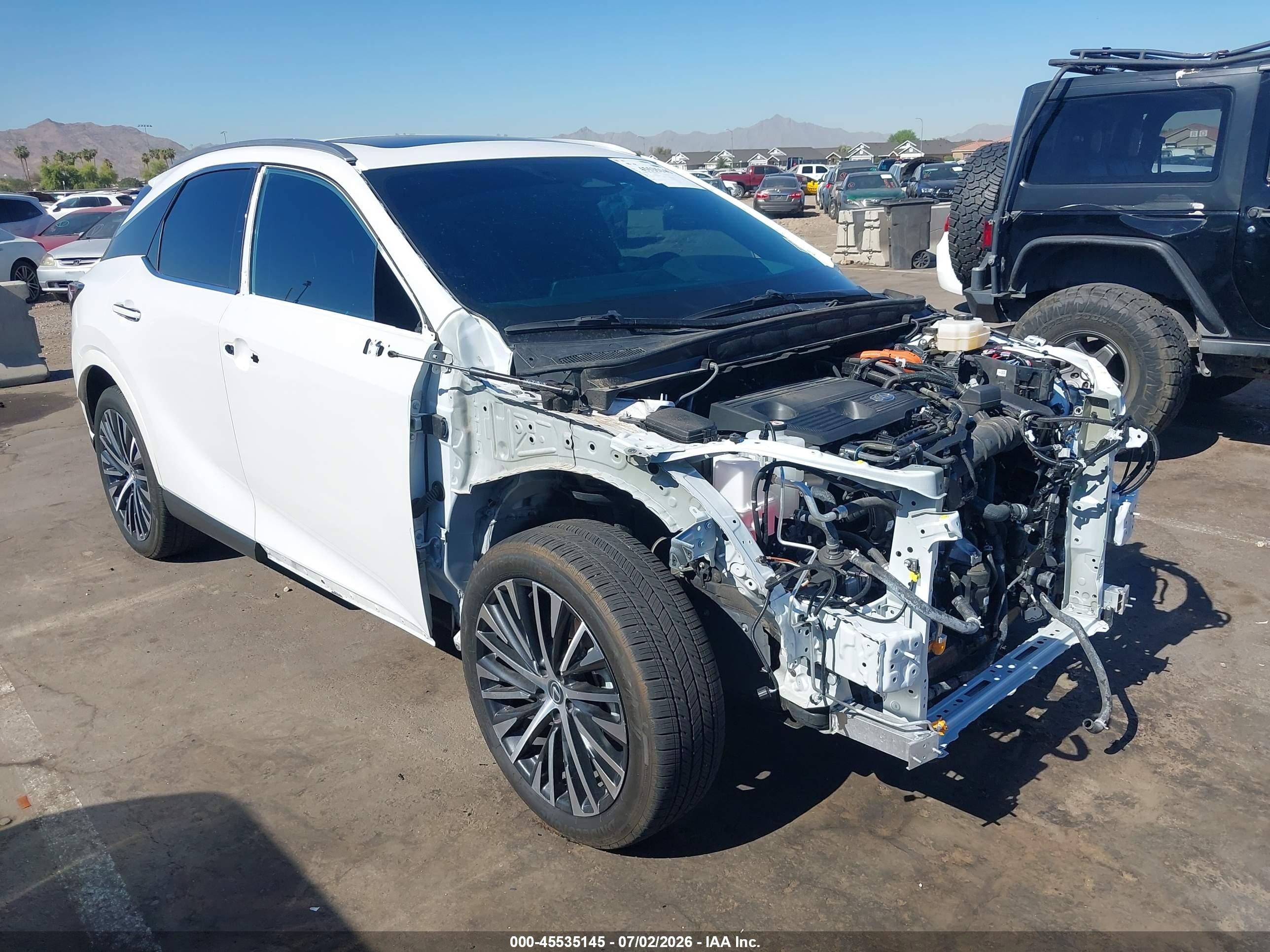 2024 Lexus RX 350h VIN 2T2BBMCA5RC059865 — IAAI salvage auction photo