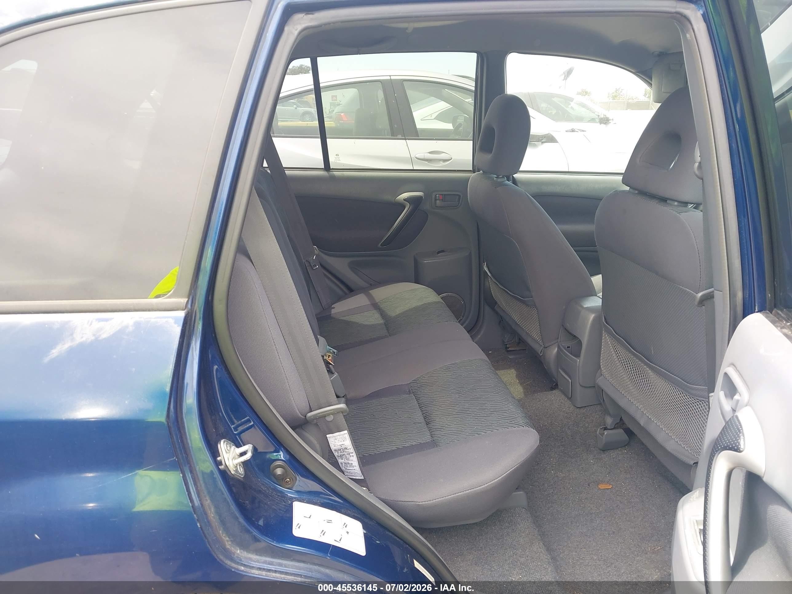2003 Toyota RAV4 VIN JTEHH20V030212061 IAAI salvage auction — Normal Wear, Clear - Dealer Only (California), sold $825 on 2026-07-09 (photo 8)