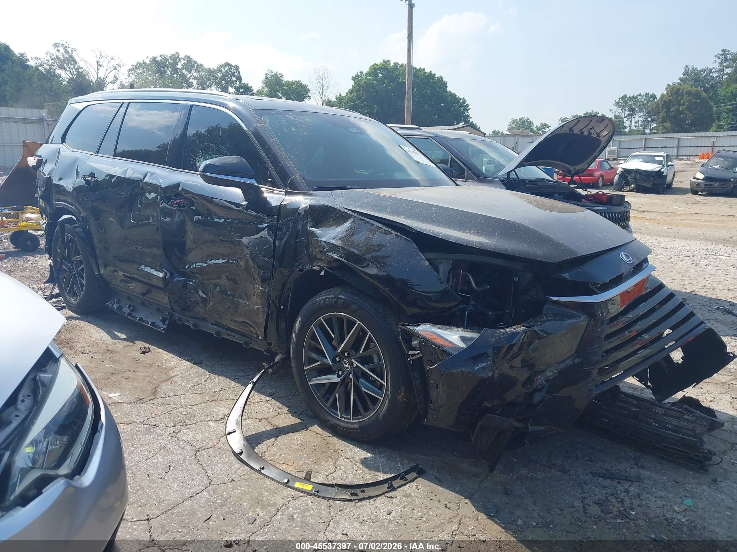 2024 Lexus TX 350 VIN 5TDAAAA69RS007212 — IAAI salvage auction photo