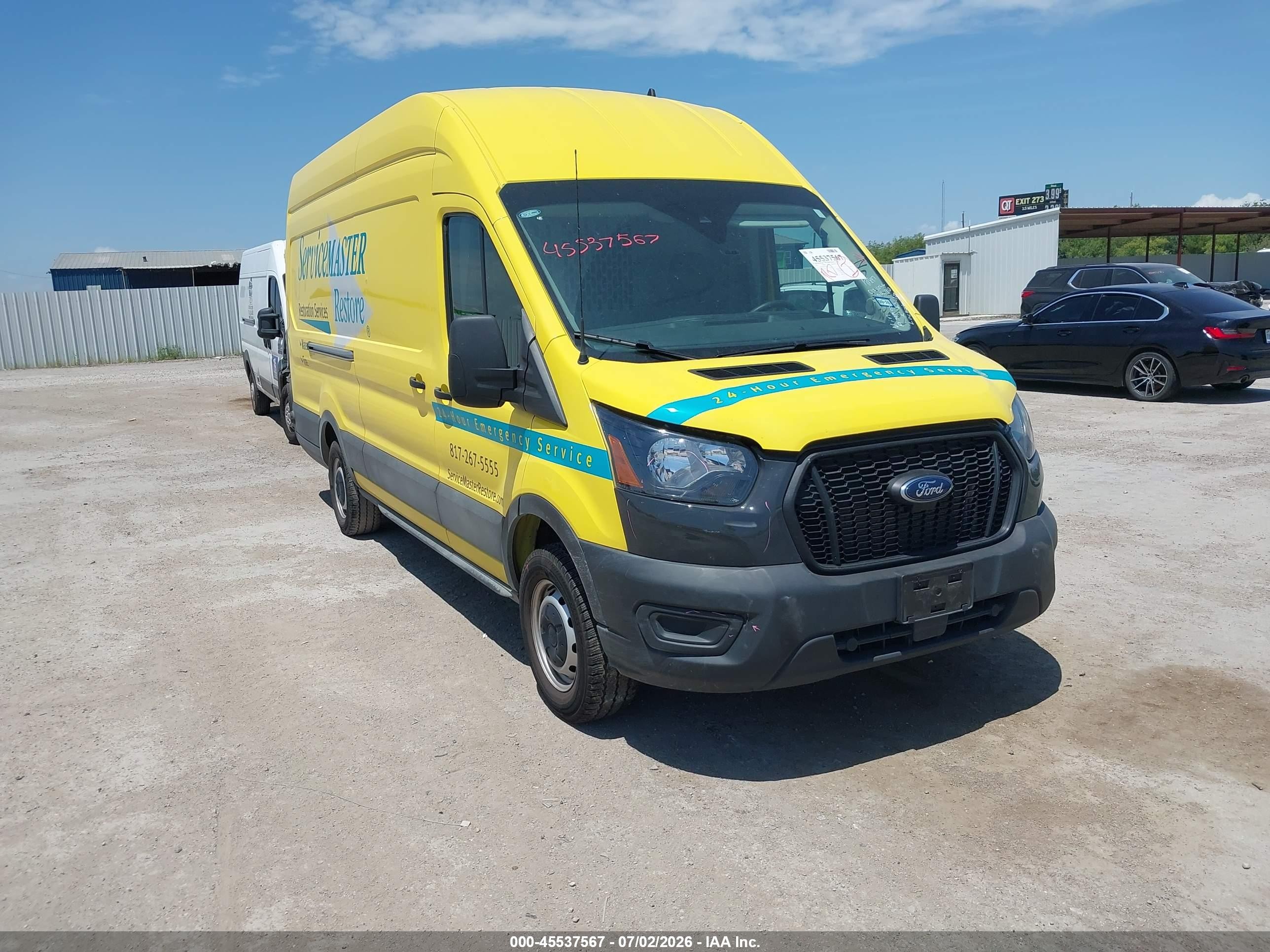 2025 Ford Transit-350 VIN 1FTBW3X8XSKA36905 — IAAI salvage auction photo