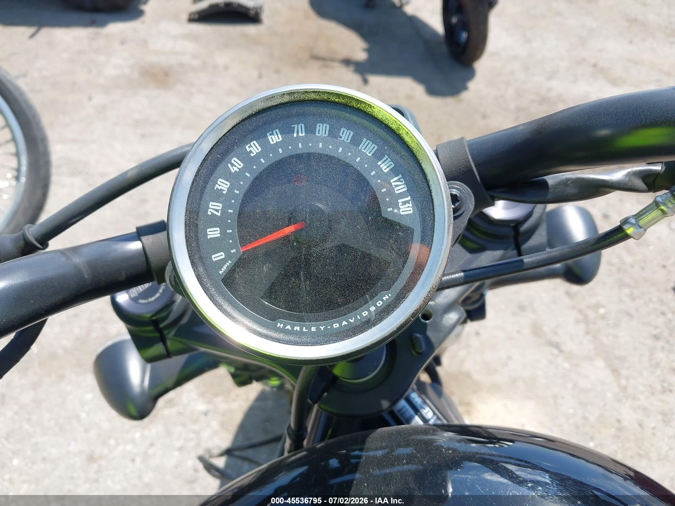 2023 Harley-davidson Nightster VIN 1HD1ZH114PB310861 IAAI salvage auction — All Over, Scrap (Michigan), sold $3,200 on 2026-09-09 (photo 7)