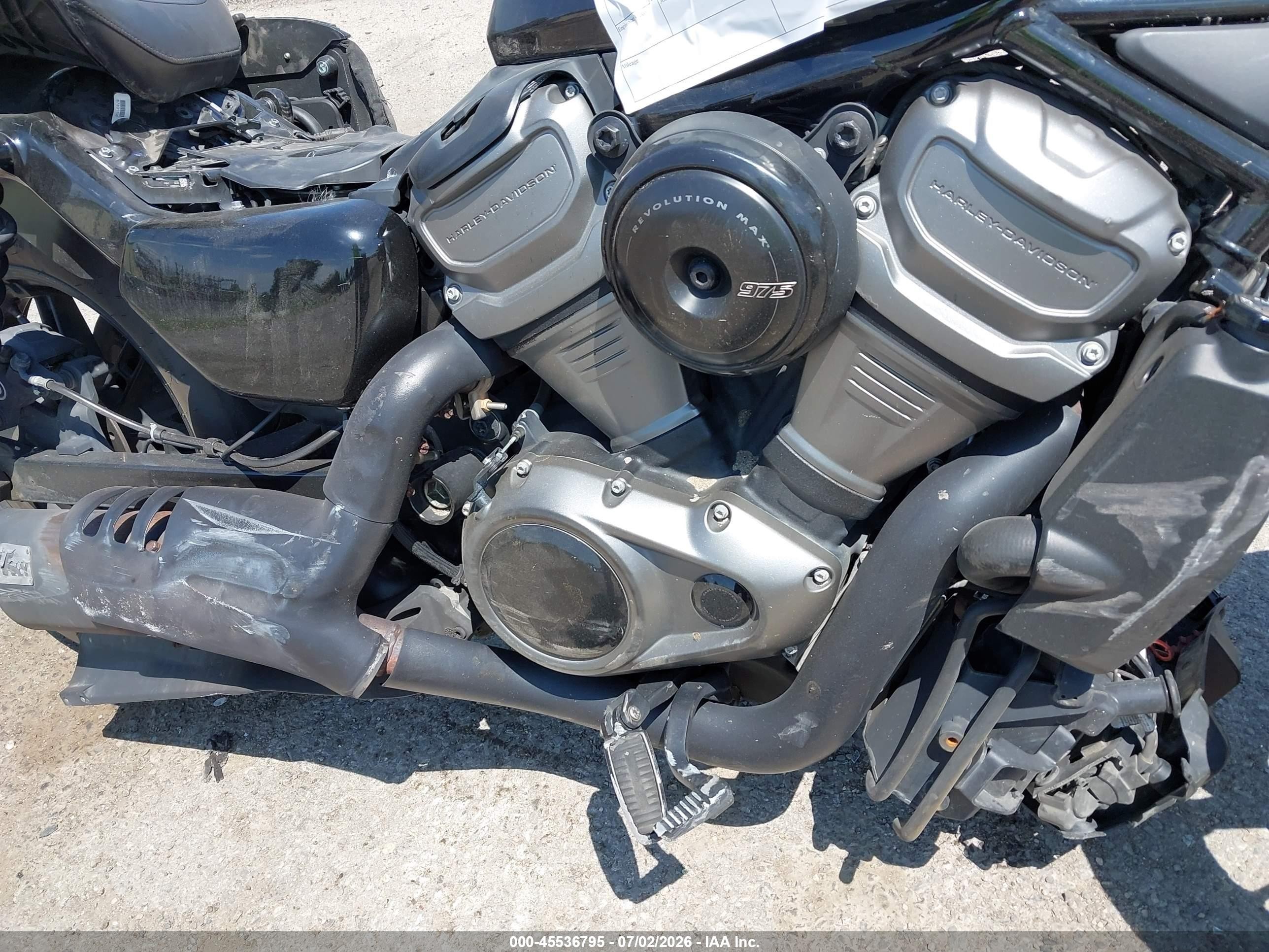 2023 Harley-davidson Nightster VIN 1HD1ZH114PB310861 IAAI salvage auction — All Over, Scrap (Michigan), sold $3,200 on 2026-09-09 (photo 8)