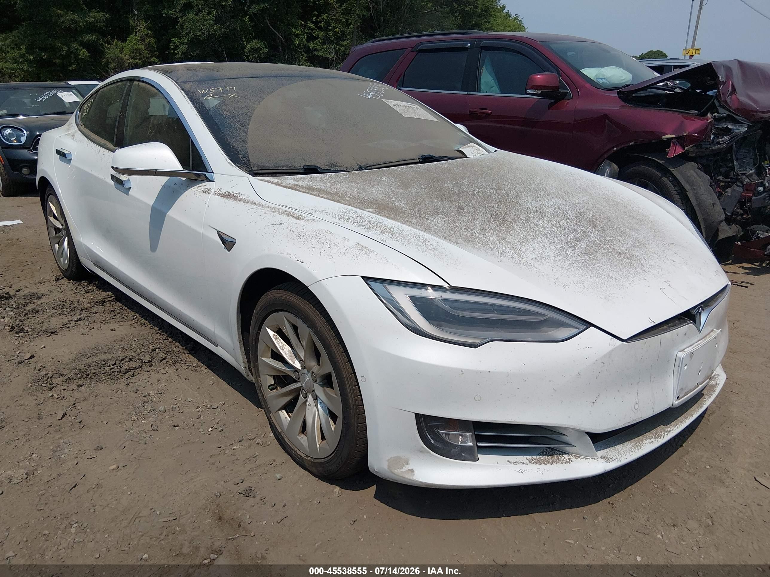 2019 Tesla Model S VIN 5YJSA1E23KF339779 — IAAI salvage auction photo
