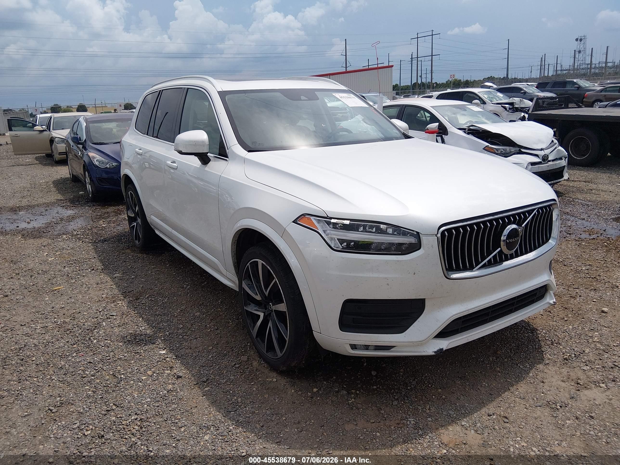 2022 Volvo XC90 VIN YV4A22PK9N1829987 — IAAI salvage auction photo