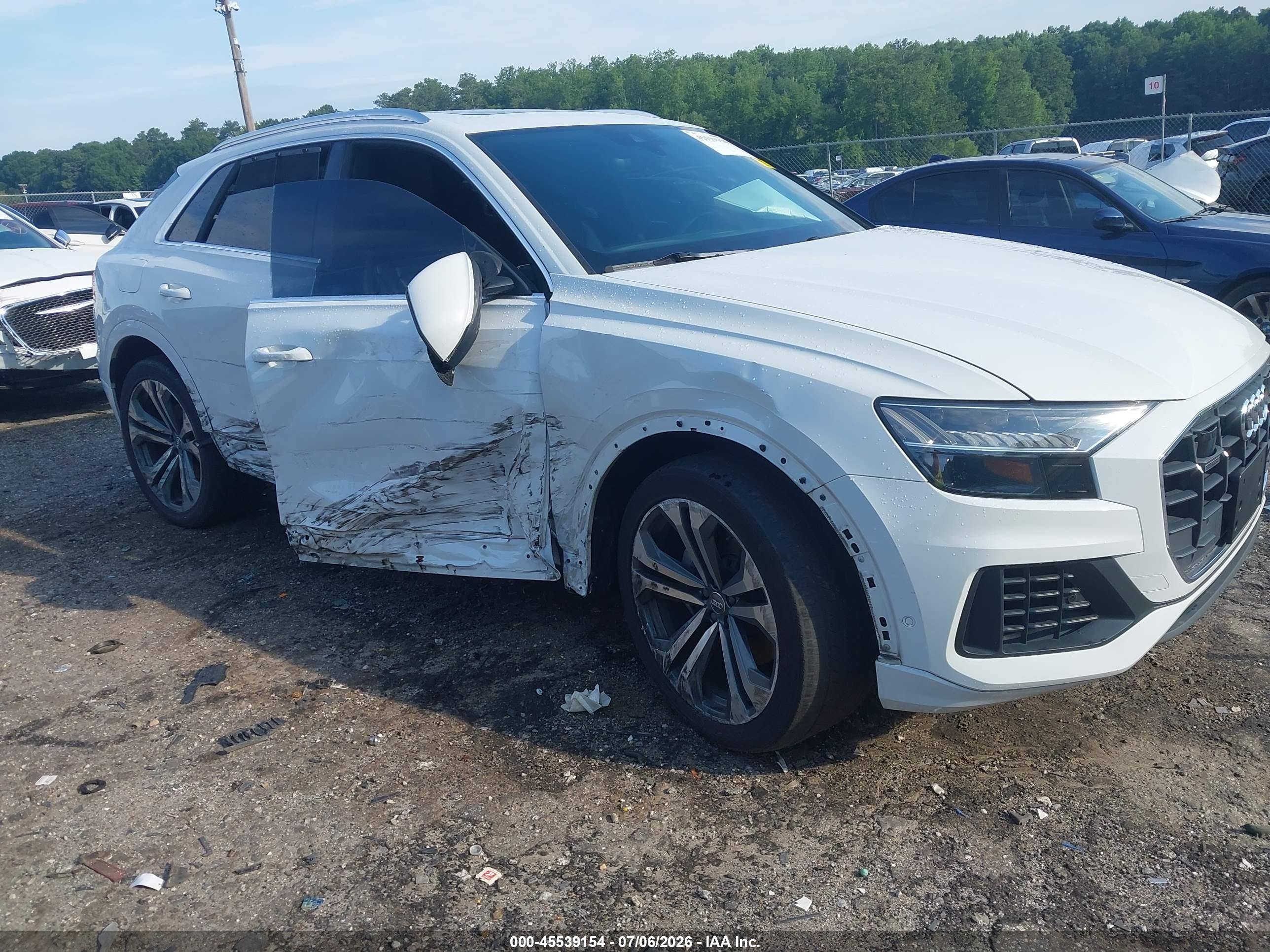 2019 Audi Q8 VIN WA1CVAF14KD014557 — IAAI salvage auction photo