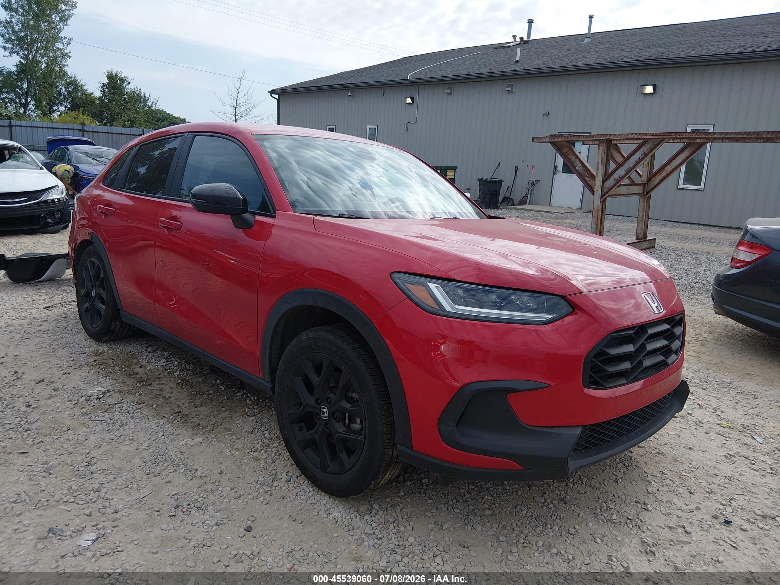 2023 Honda HR-V VIN 3CZRZ2H54PM722467 — IAAI salvage auction photo