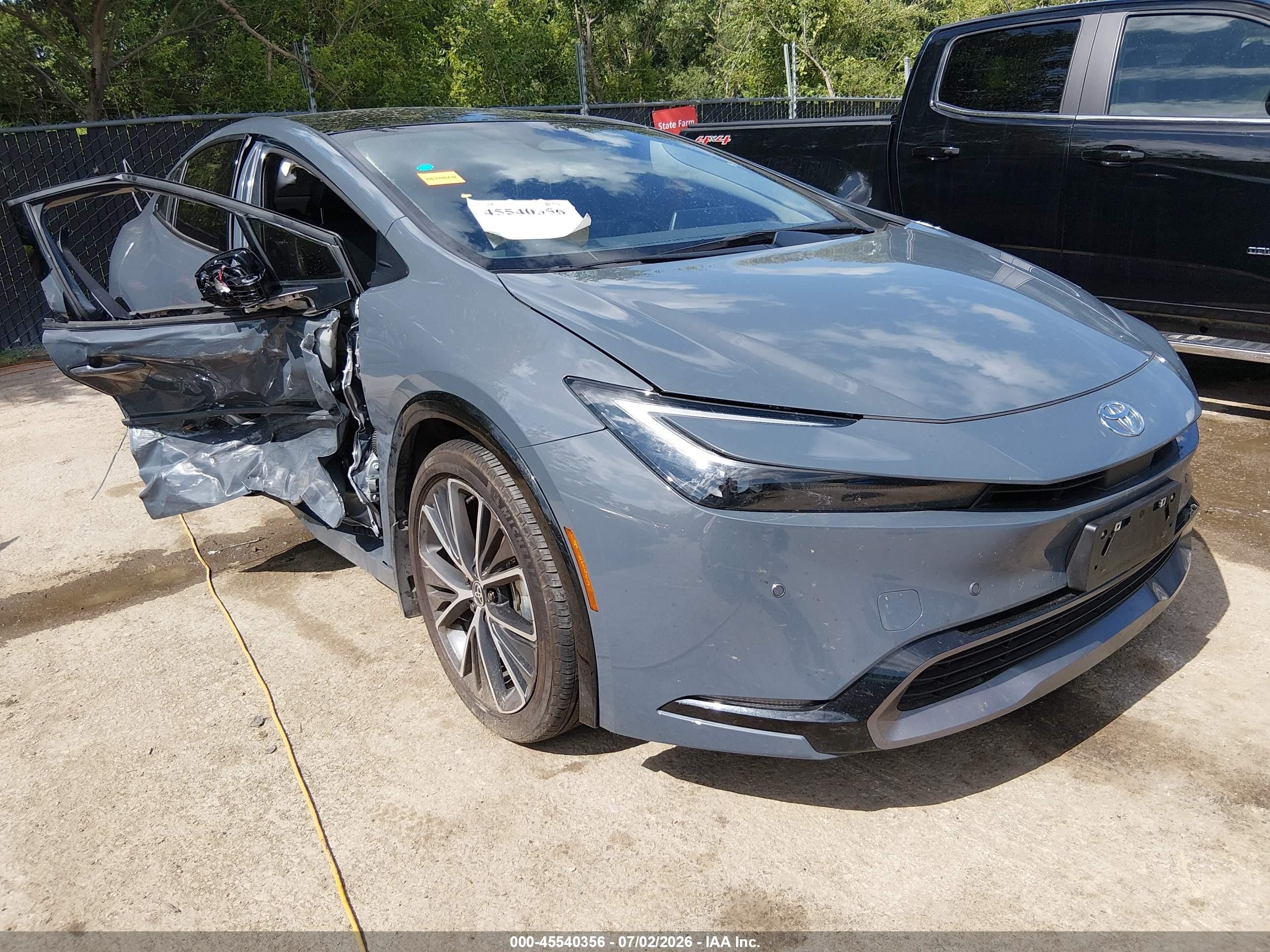 2024 Toyota Prius VIN JTDACAAU6R3047886 — IAAI salvage auction photo
